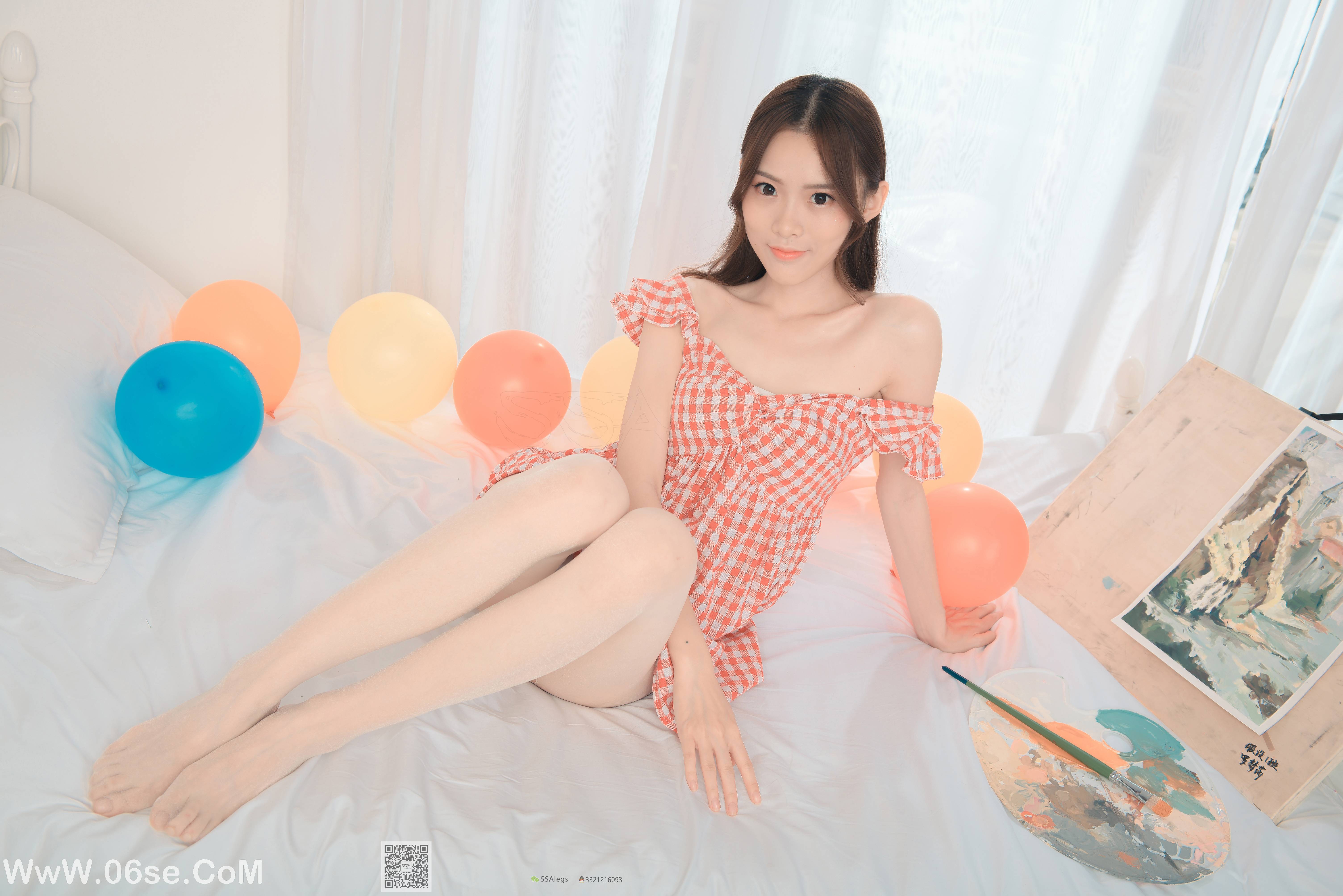 图片[80]-[SSA丝社] NO.014 琪琪 闪光开裆丝袜的另一种演绎[99P898M]-六色网