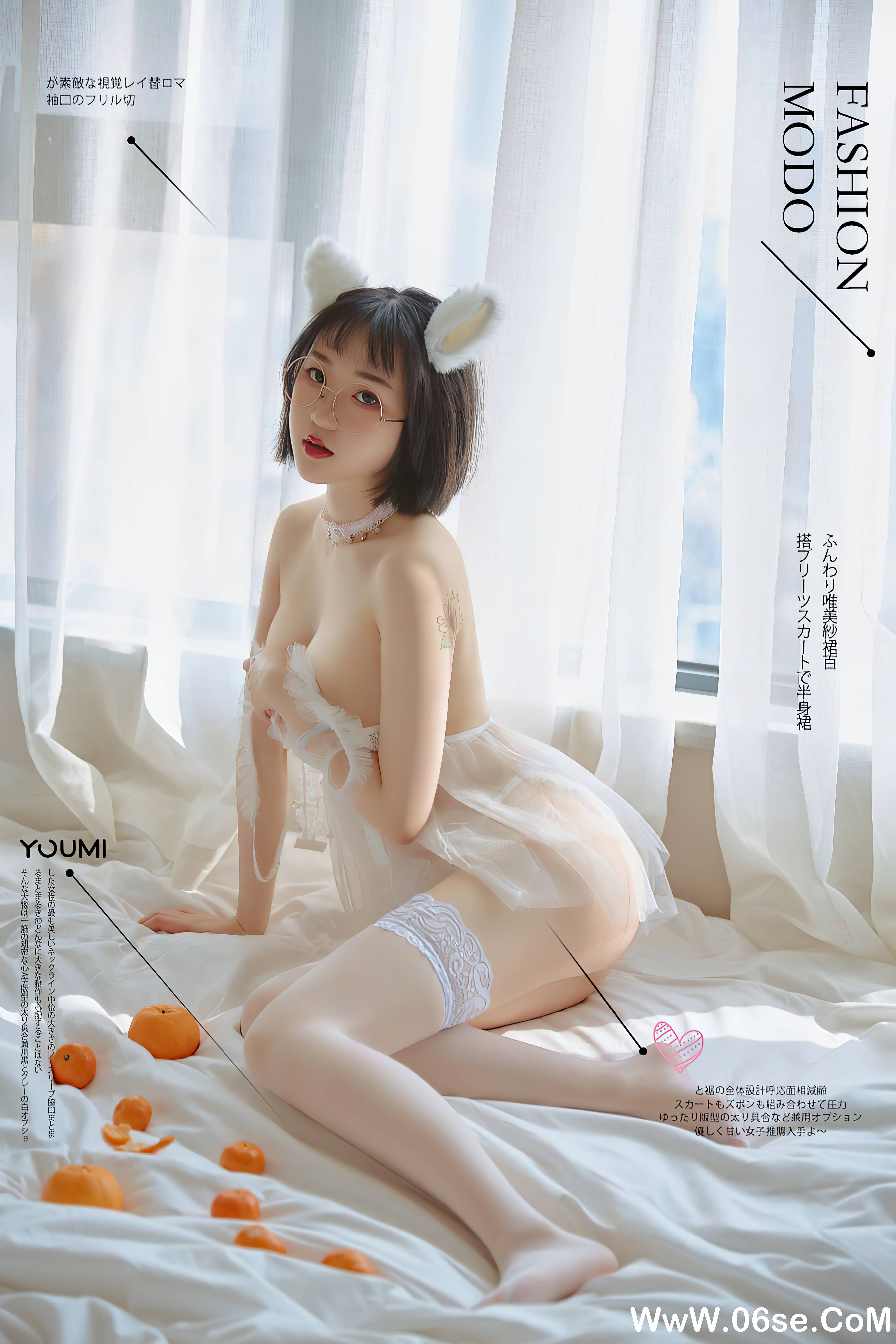 [YouMi尤蜜] 2021.07.15 猫系女孩饲养法则 龙女宝宝[32+1P540M]-六色网