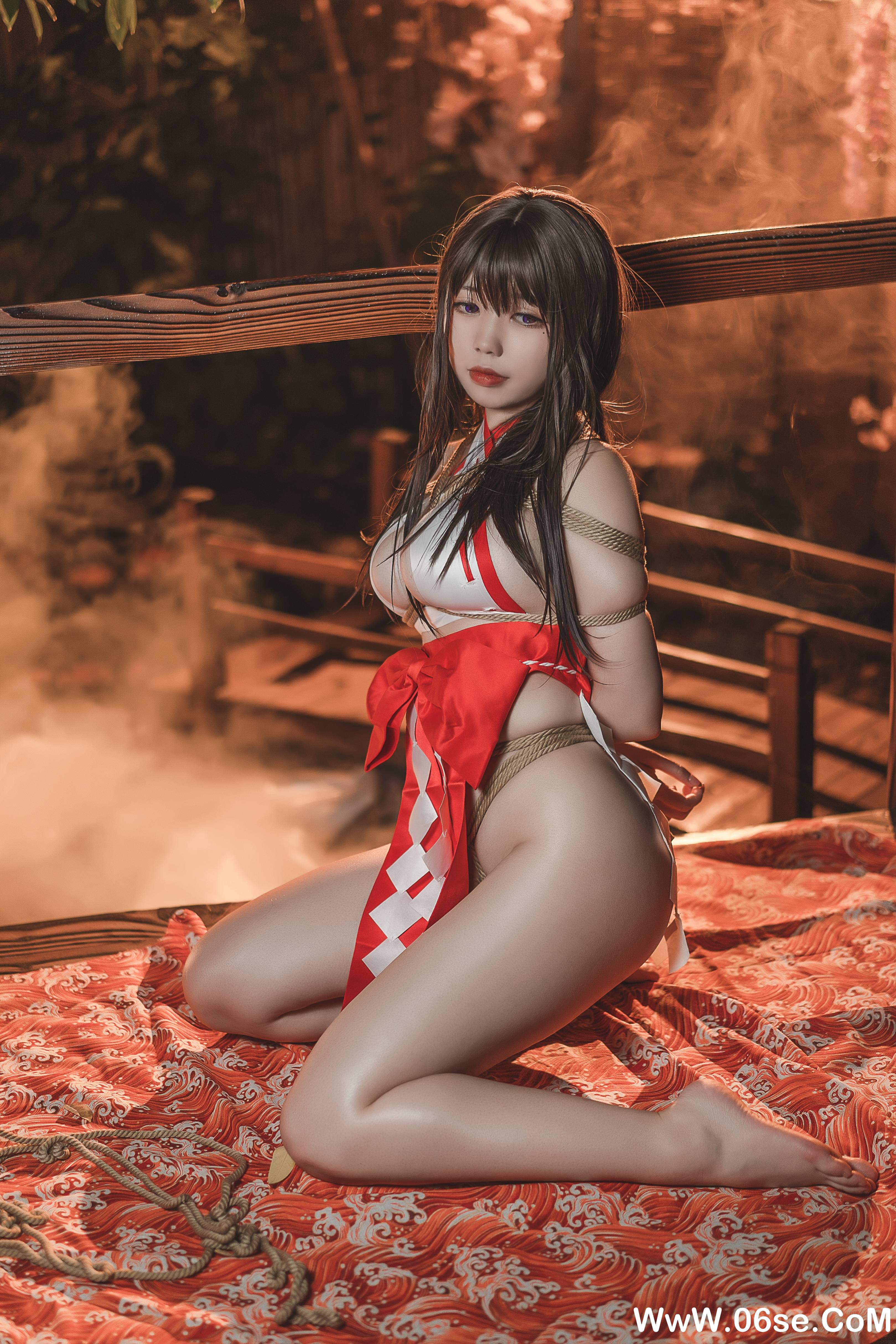 图片[27]-啊日日_Ganlory NO.007 – 绳与巫女 [35P342M]-六色网