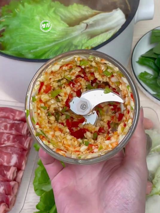 全自动电动绞肉机，家用小型多功能，打蒜佐料碎肉馅超细腻