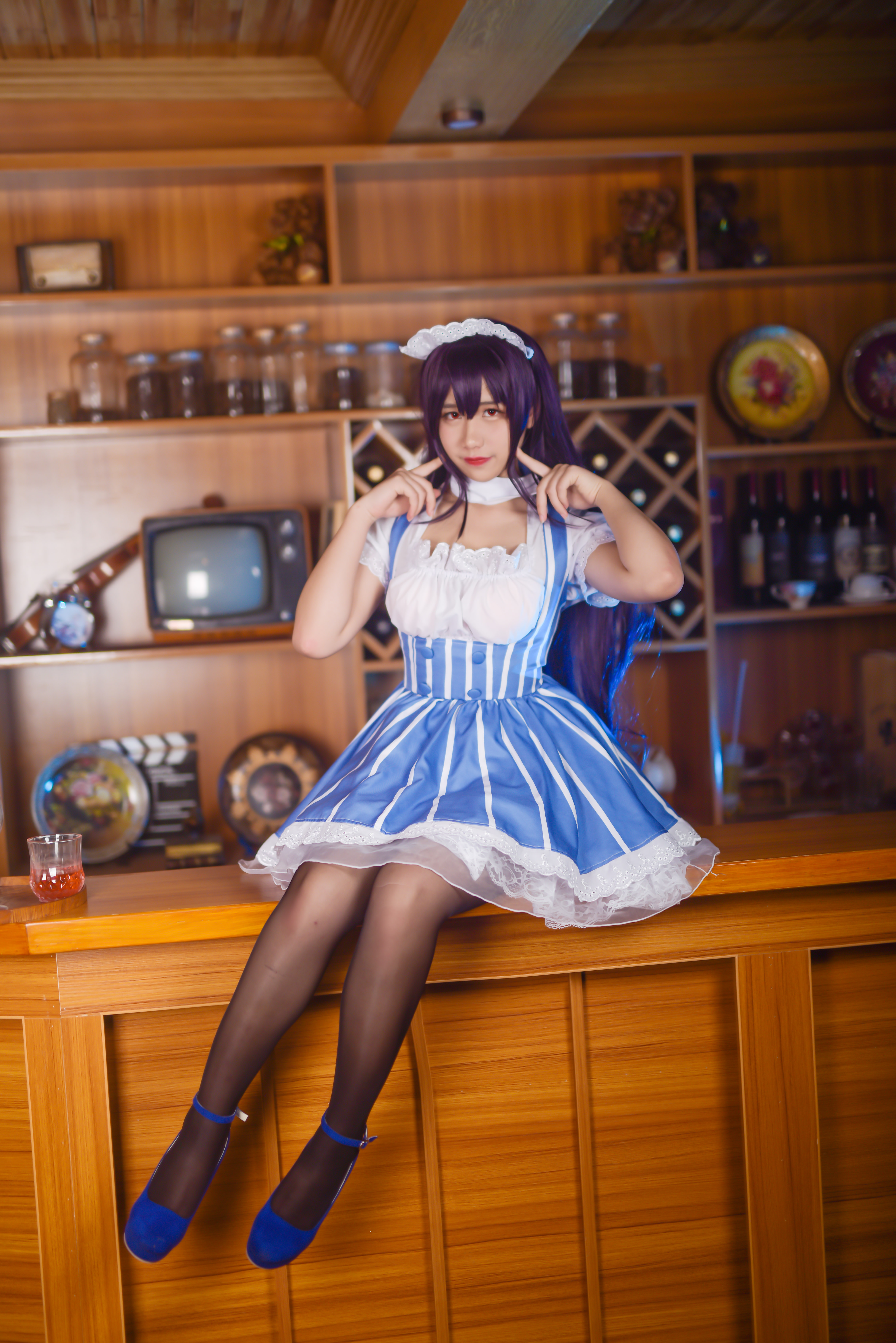 图片[34]-九曲Jean NO.015 – 加藤惠女仆[34P122M]-六色网