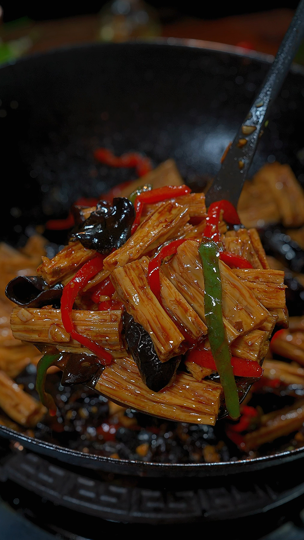 腐竹木耳这样搭配,堪称素菜中的天花板,简单又下饭#美食分享#家常菜#腐竹炒木耳