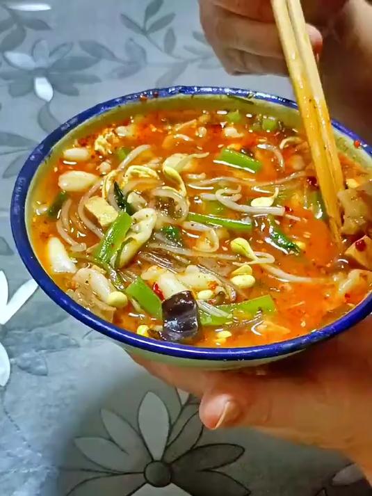 陕西家常饭,麻食