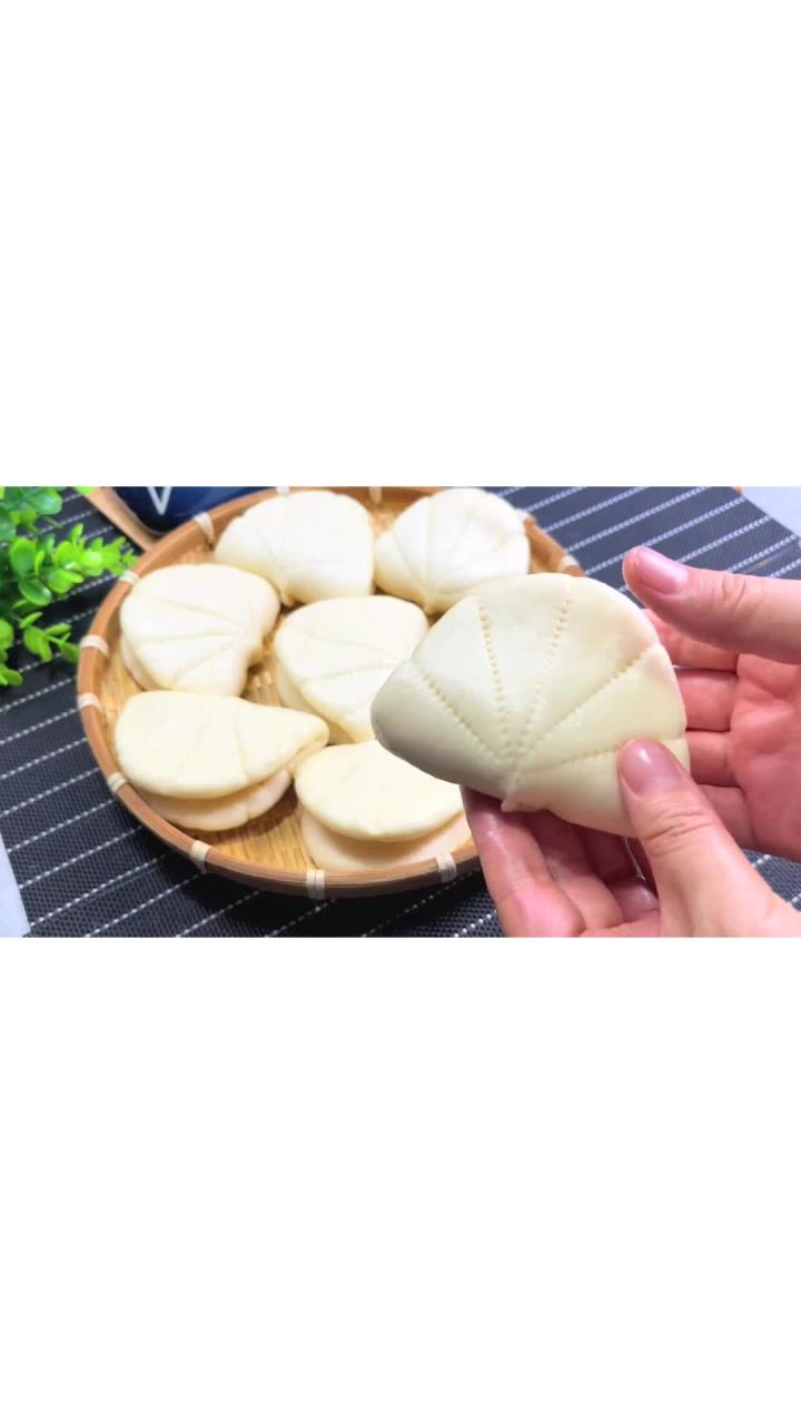 好看又好吃的荷叶饼,做法简单,夹肉夹菜都可以
