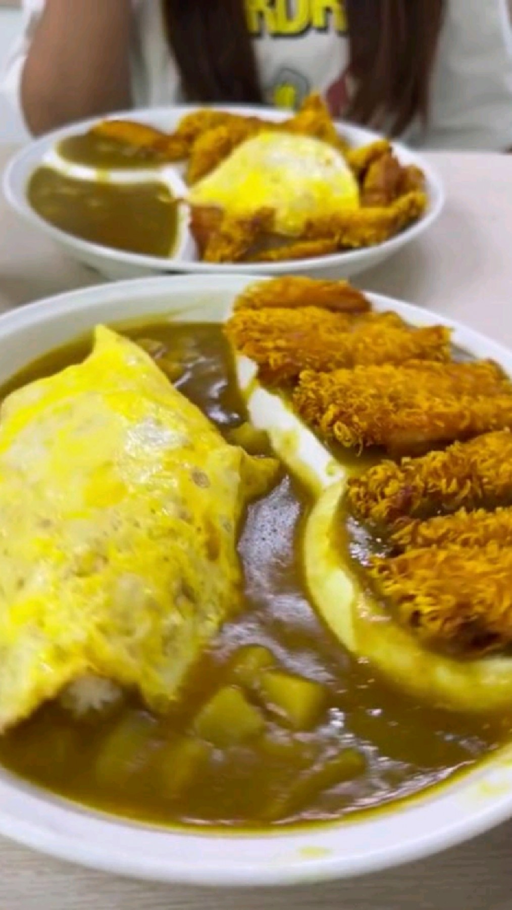 咖喱猪排蛋包饭,嘎嘎好吃