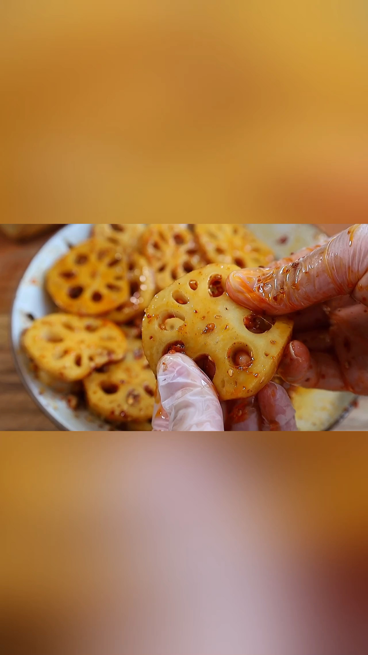 超爱这个香辣藕片
