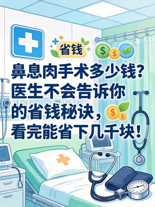 鼻息肉手术多少钱？医生不会告诉你的省钱秘诀，看完能省下几千块！