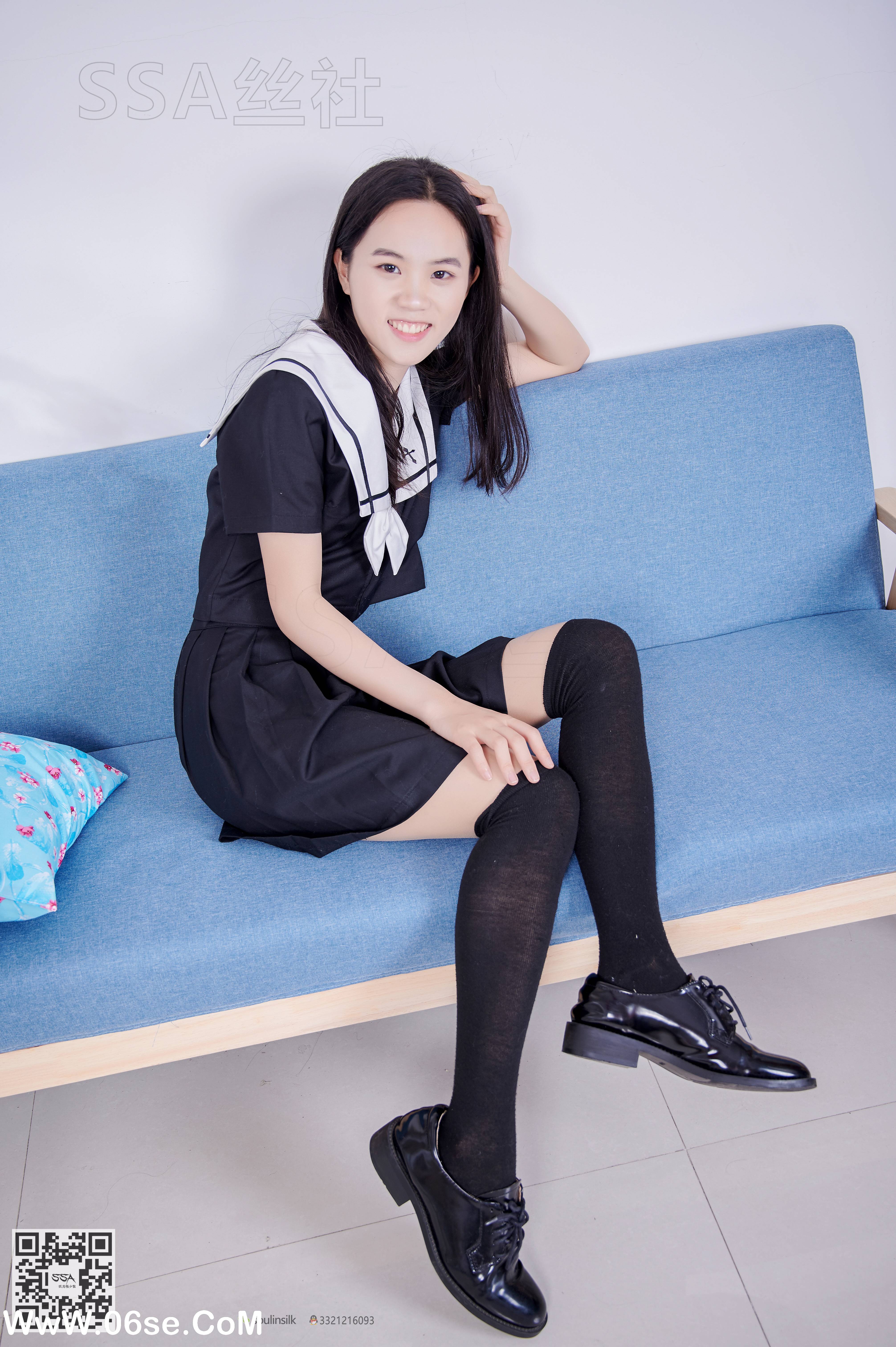 图片[30]-[SSA丝社] NO.116 慧慧 腿模慧慧清纯JK学生制服（黑色星期五）[138P2.14G]-六色网