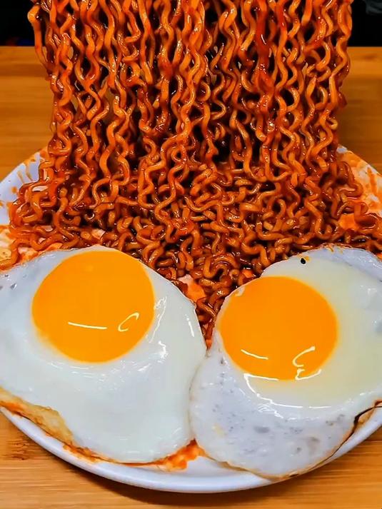 泡面 爆辣火鸡面 火鸡面 不同地区吃火鸡面2.0