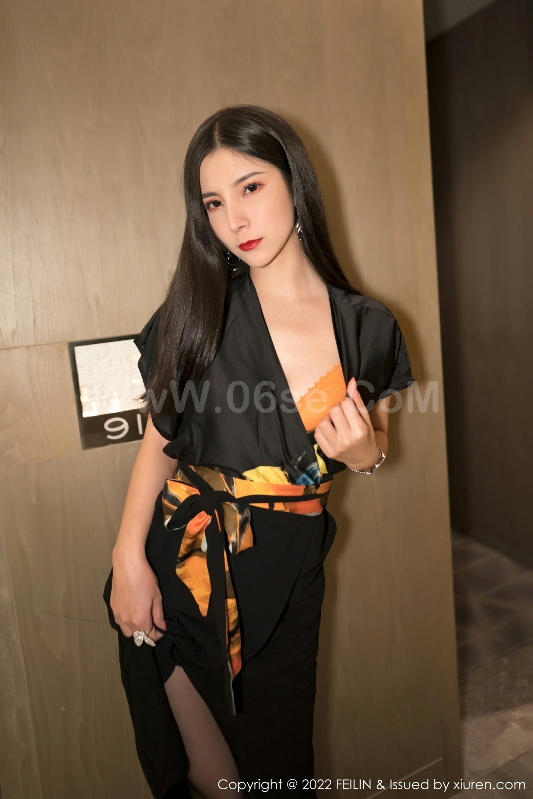 图片[23]-[FEILIN嗲囡囡] 2022.06.27 VOL.450 小蛮妖Yummy-六色网