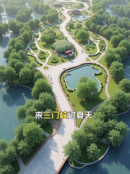 去天鹅湖湿地公园逛逛,来三门峡过夏天