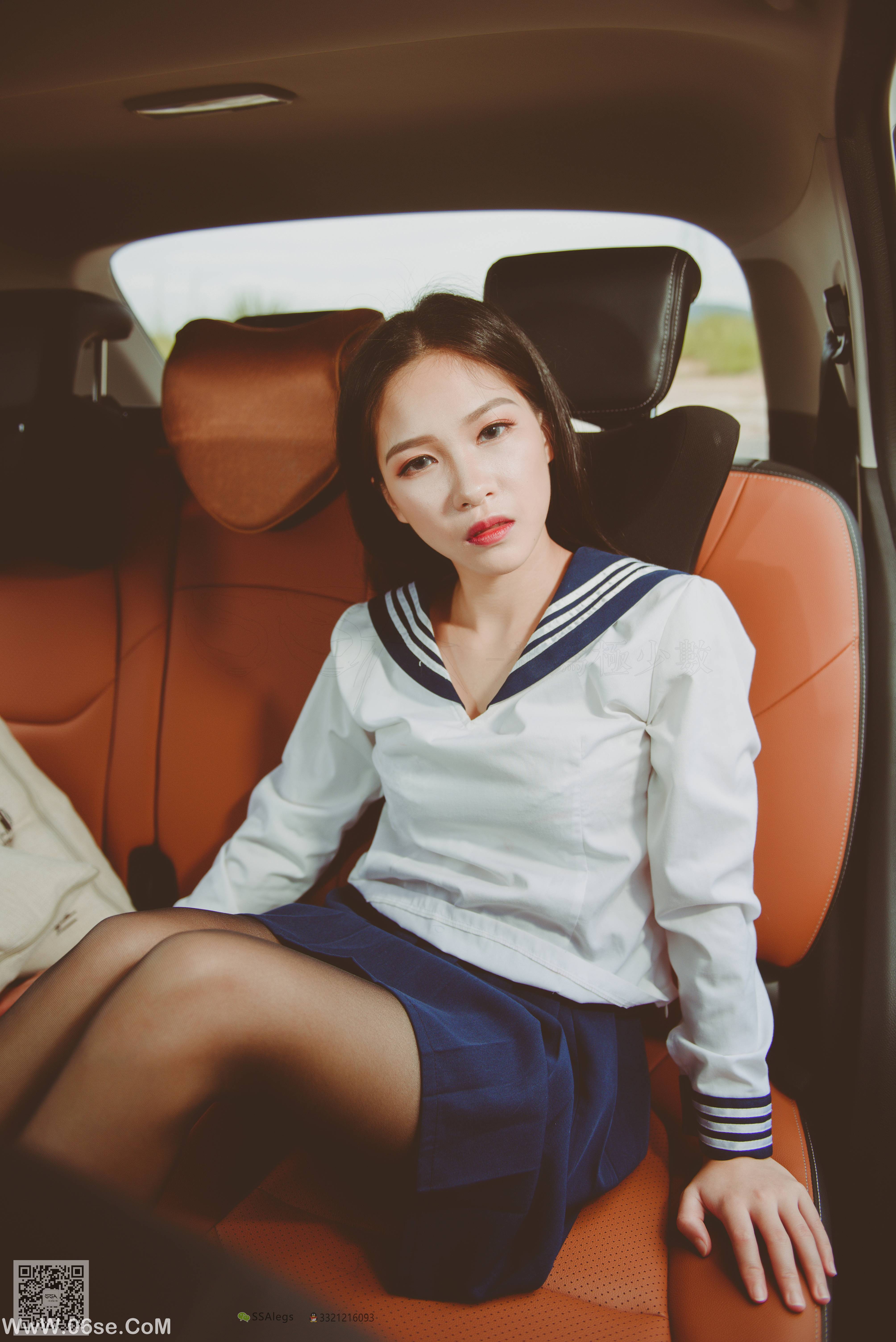 图片[42]-[SSA丝社] NO.017 佳佳 小丝妹佳佳练车记[63P1.02G]-六色网