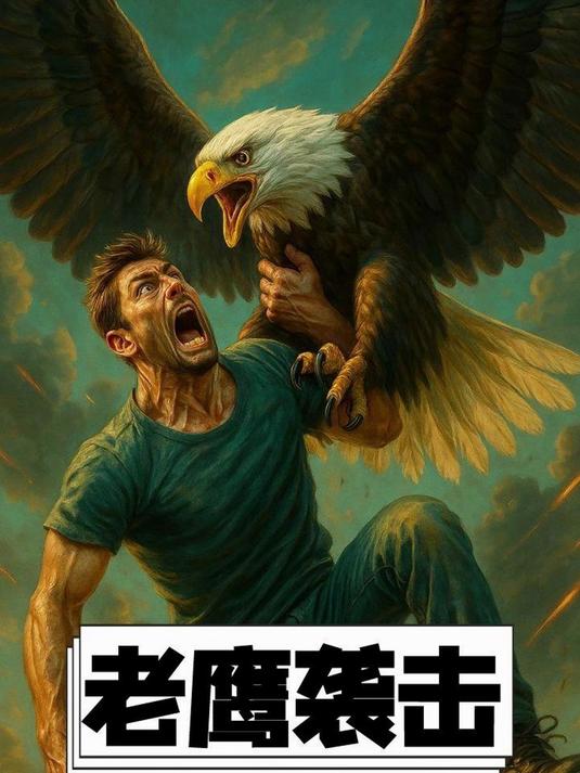 老鹰为啥敢在人群里抓娃?
