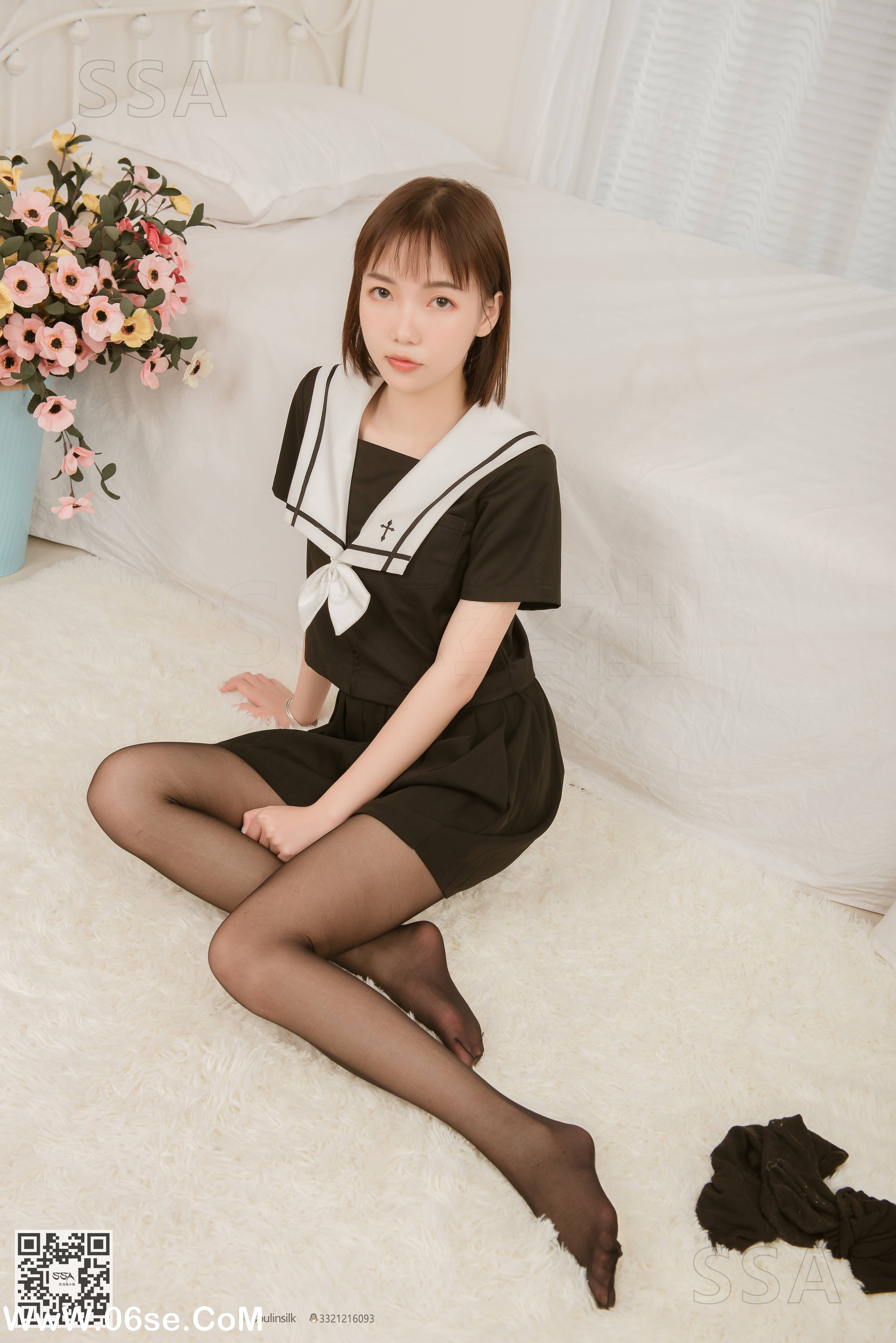 图片[60]-[SSA丝社] NO.151 桃子 JK制服穿搭示范[152P0.99G]-六色网