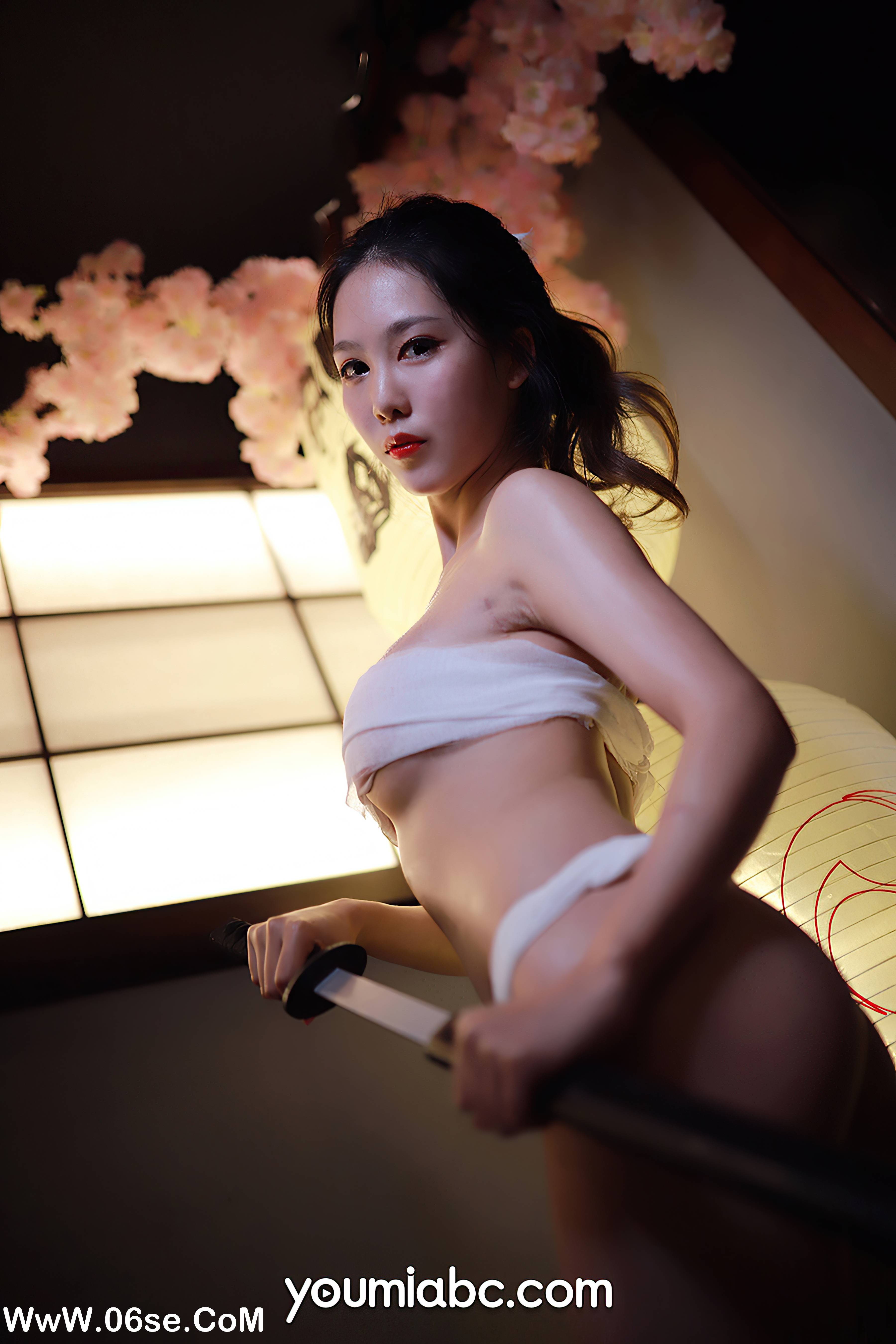 图片[19]-[YouMi尤蜜] 2020.12.05 木刀女武士 抖娘利世[29+1P519M]-六色网