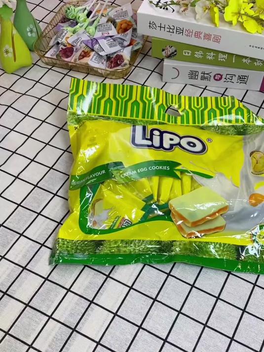 越南lipo面包干,香酥可口,太好吃了,一口下去浓浓奶香!