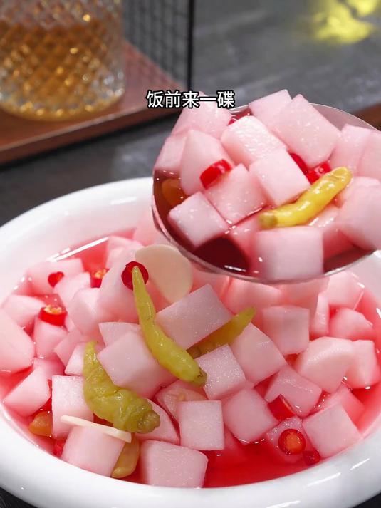 爽脆美味的家常腌萝卜