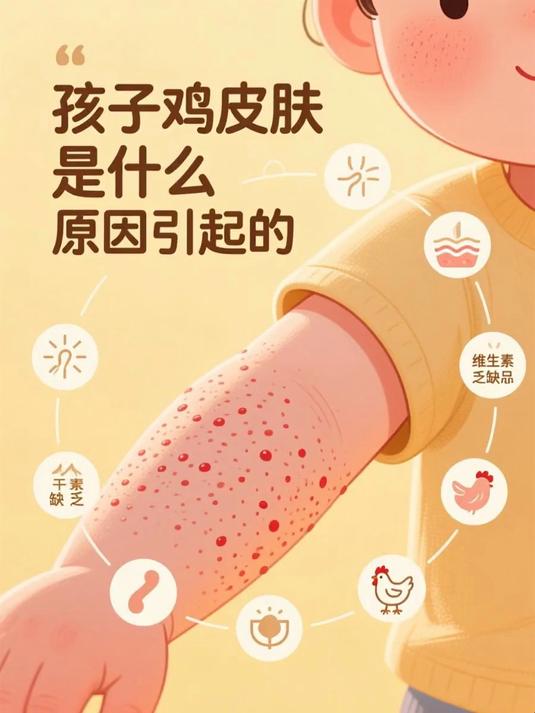 孩子鸡皮肤是什么原因引起的