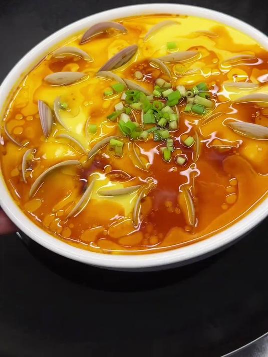 鲜美无比的蛤蜊炖蛋,布丁一样的嫩滑,营养健康又美味