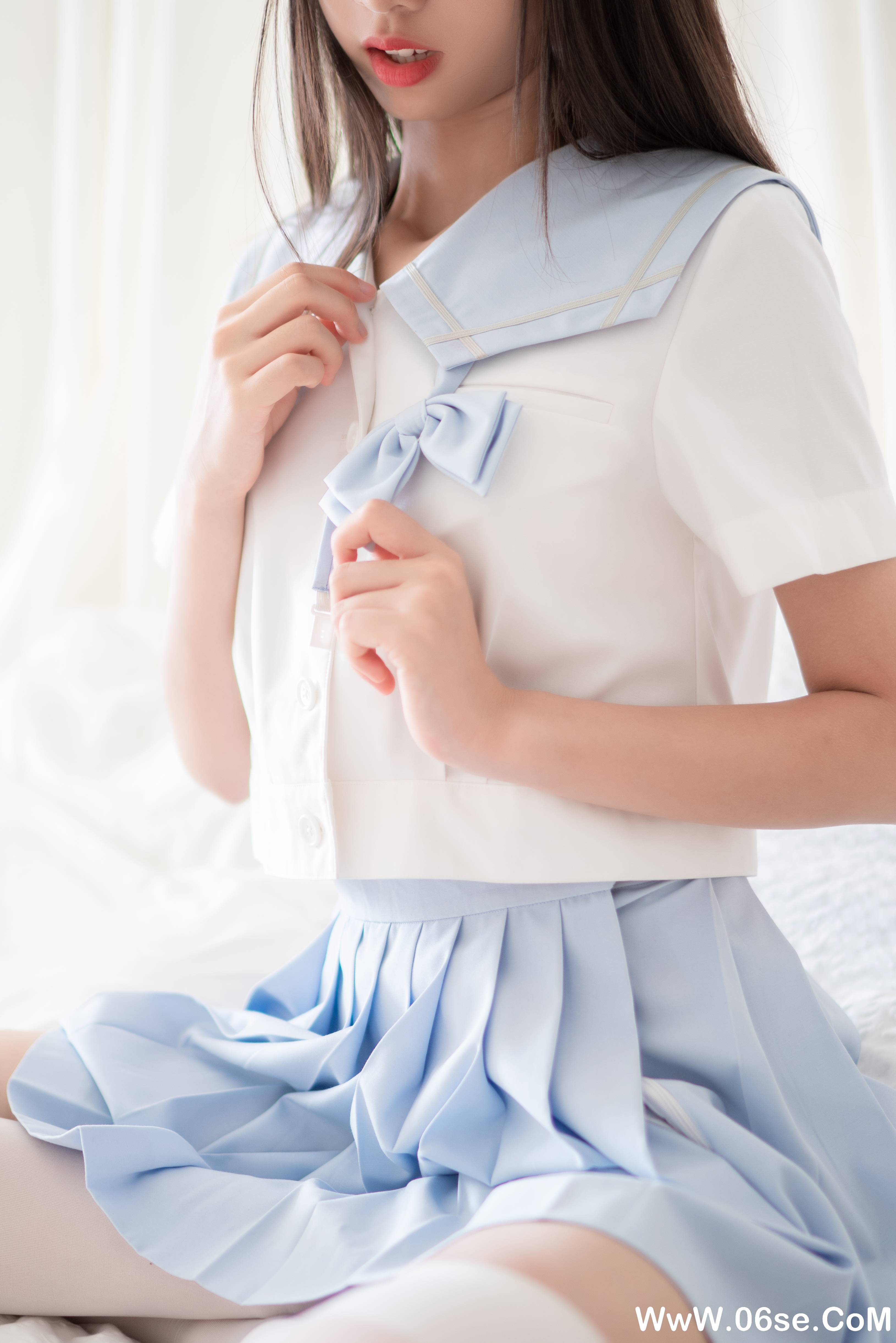 图片[11]-西瓜少女 NO.019 –  JK学生服 [65P401M]-六色网