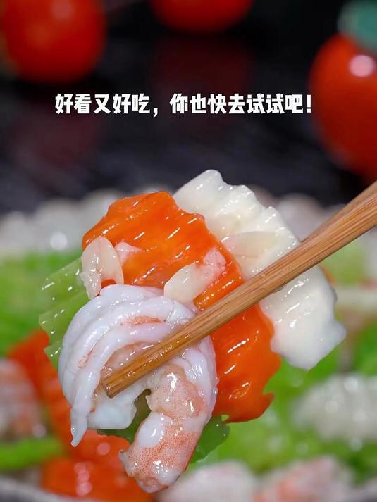 这样做个山药炒虾仁,清爽不油腻