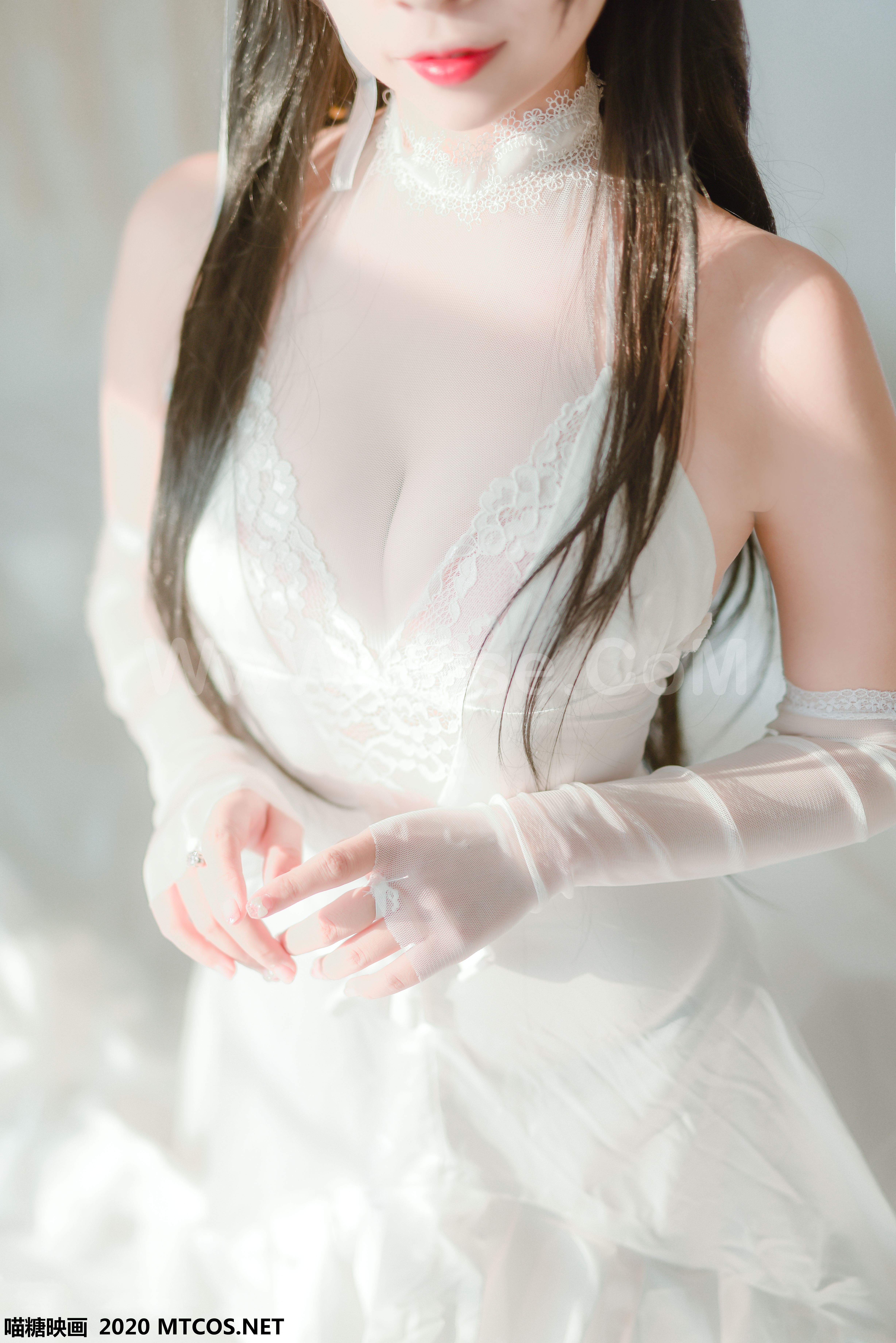 图片[22]-[MTCos] 喵糖映画 Vol.100 二佐Nisa 婚纱爱宕-六色网