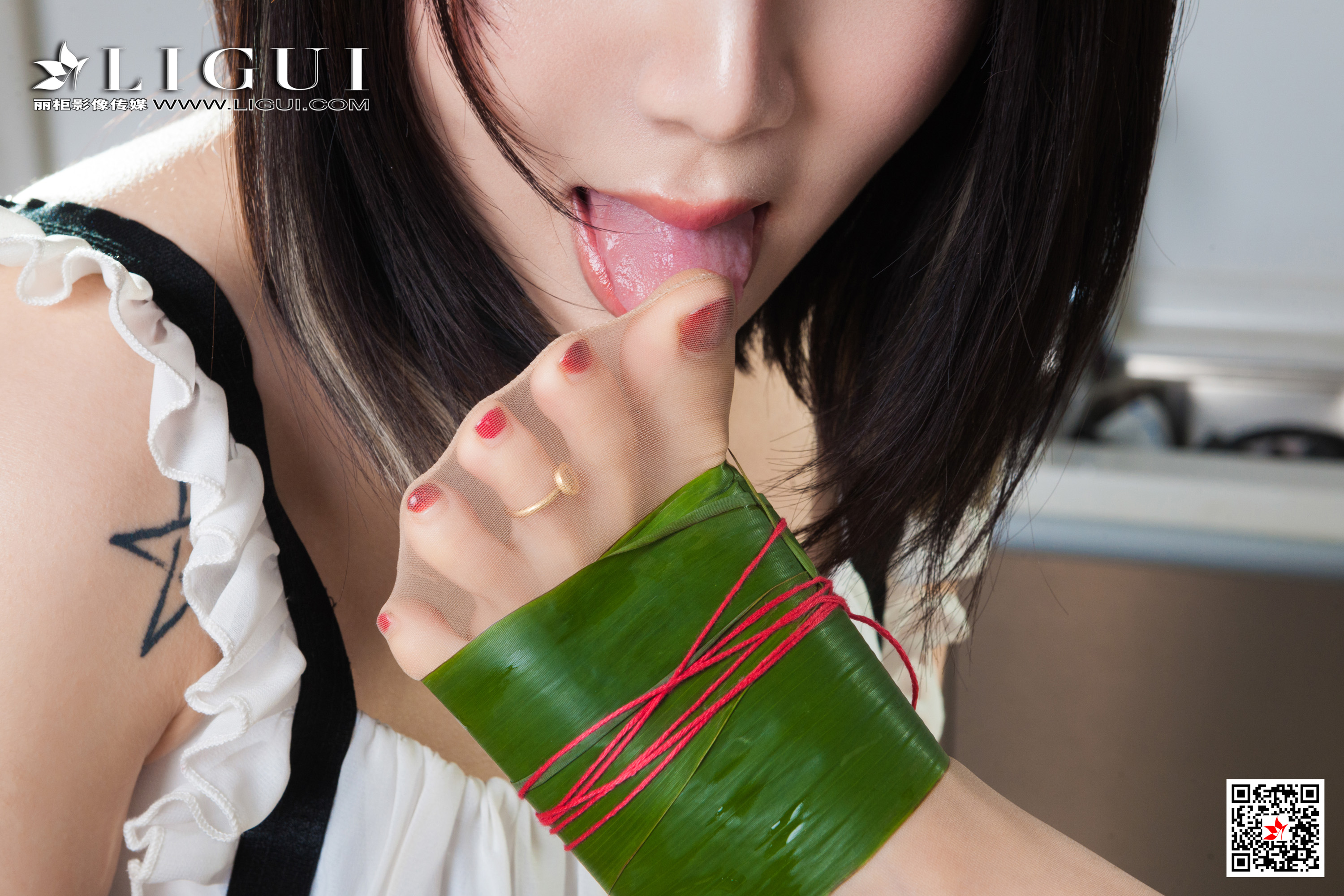 图片[28]-[Ligui丽柜] 2021.06.11 网络丽人 Model 小七&汐汐-六色网