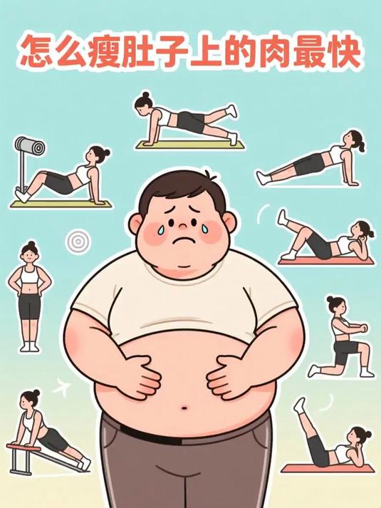 #马上健康过大年#怎么瘦肚子上的肉最快