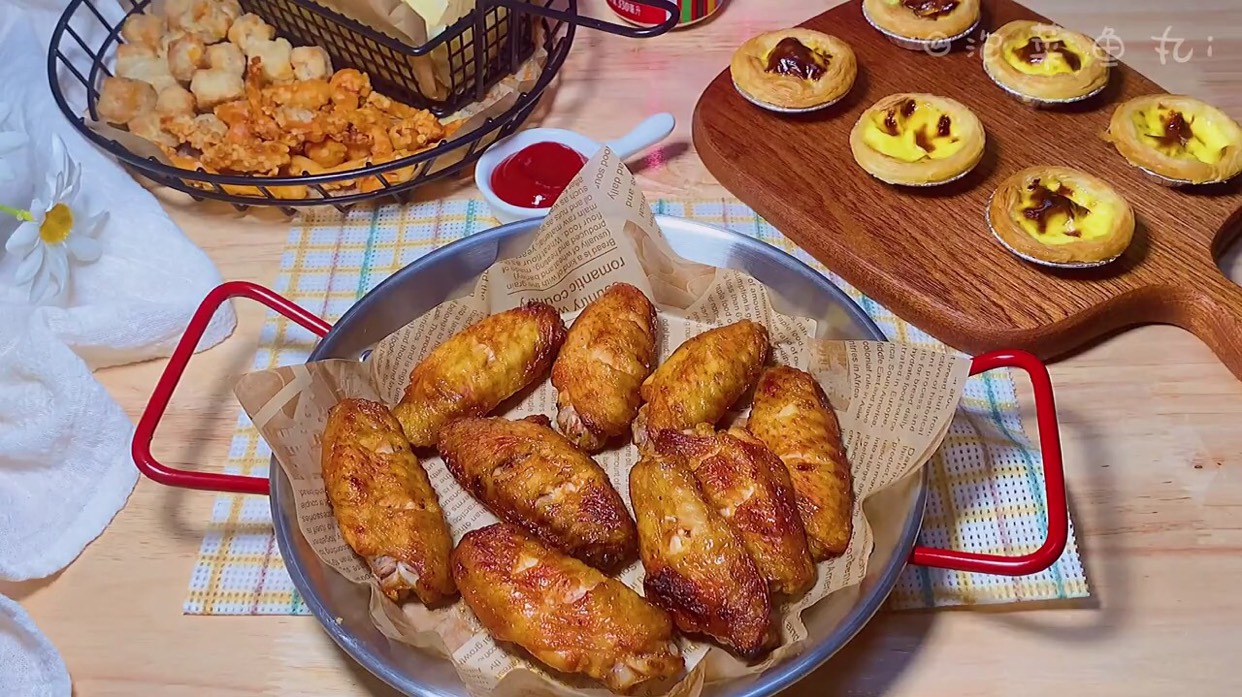 #美食探店#不用一点油就能做出奥尔良鸡翅