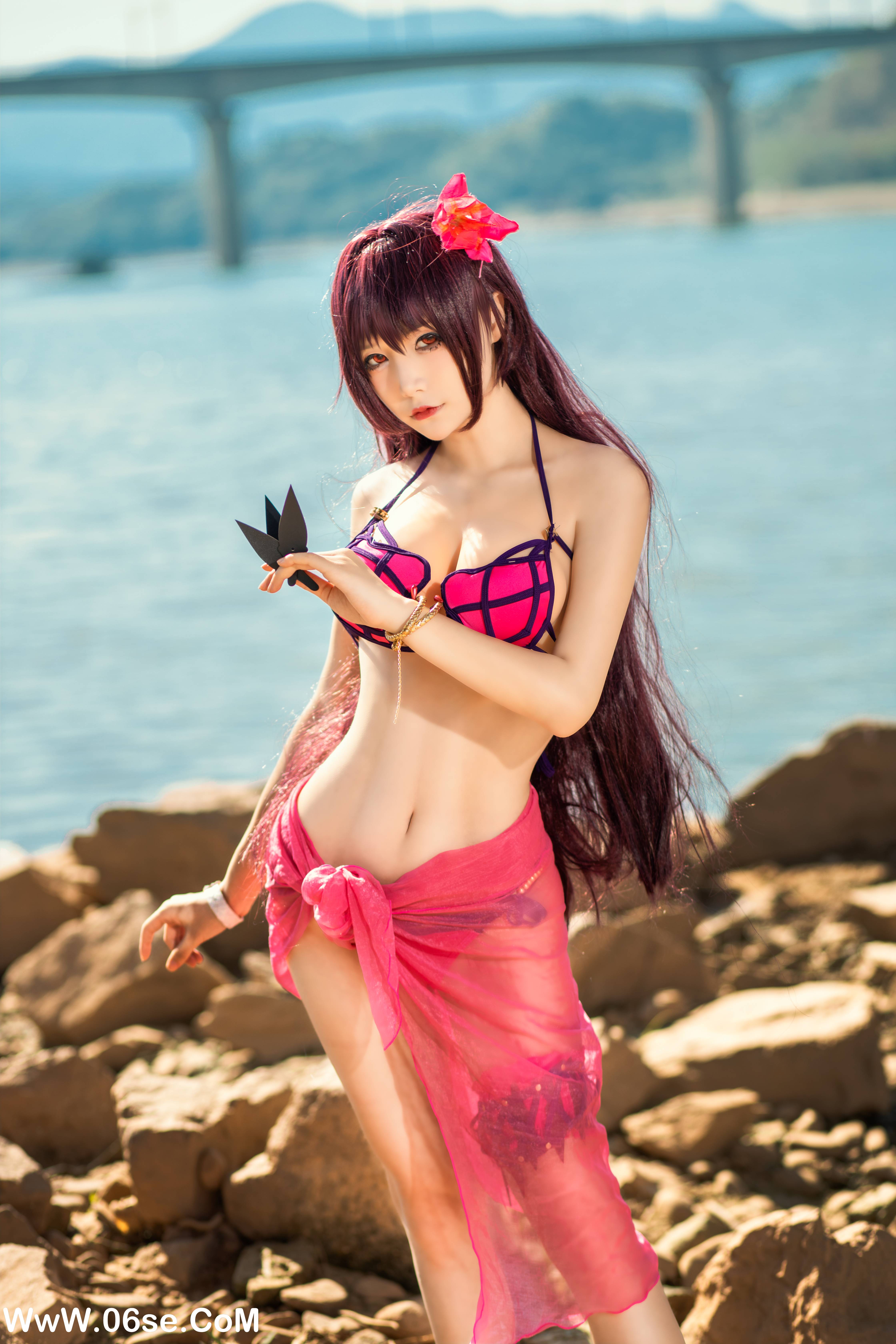 图片[3]-仙九Airi NO.003 – 斯卡哈水着[15P152M]-六色网