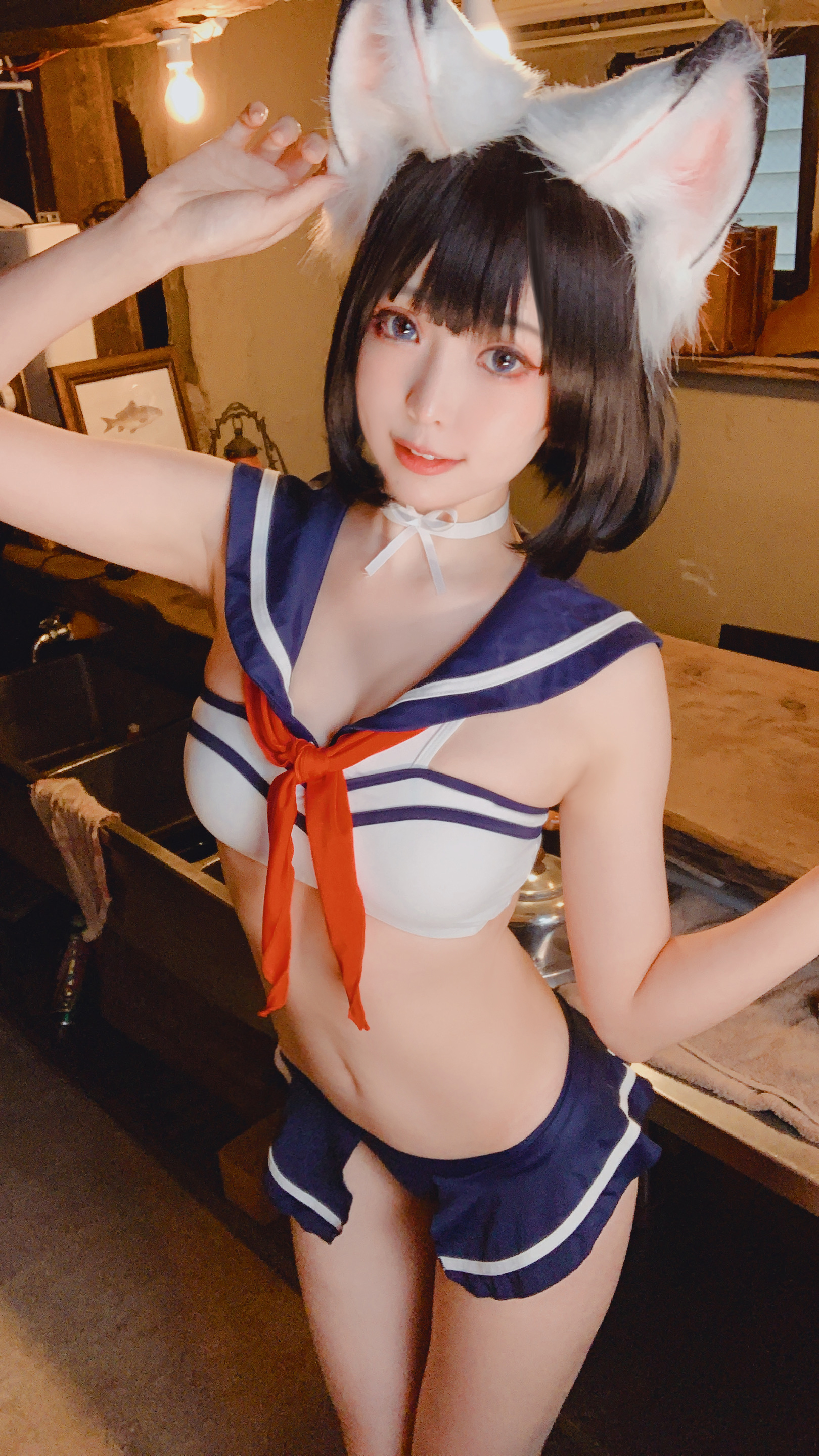 图片[25]-Ely_eee(ElyEE子) NO.041 — 獸耳居酒屋 [31P59M]-六色网