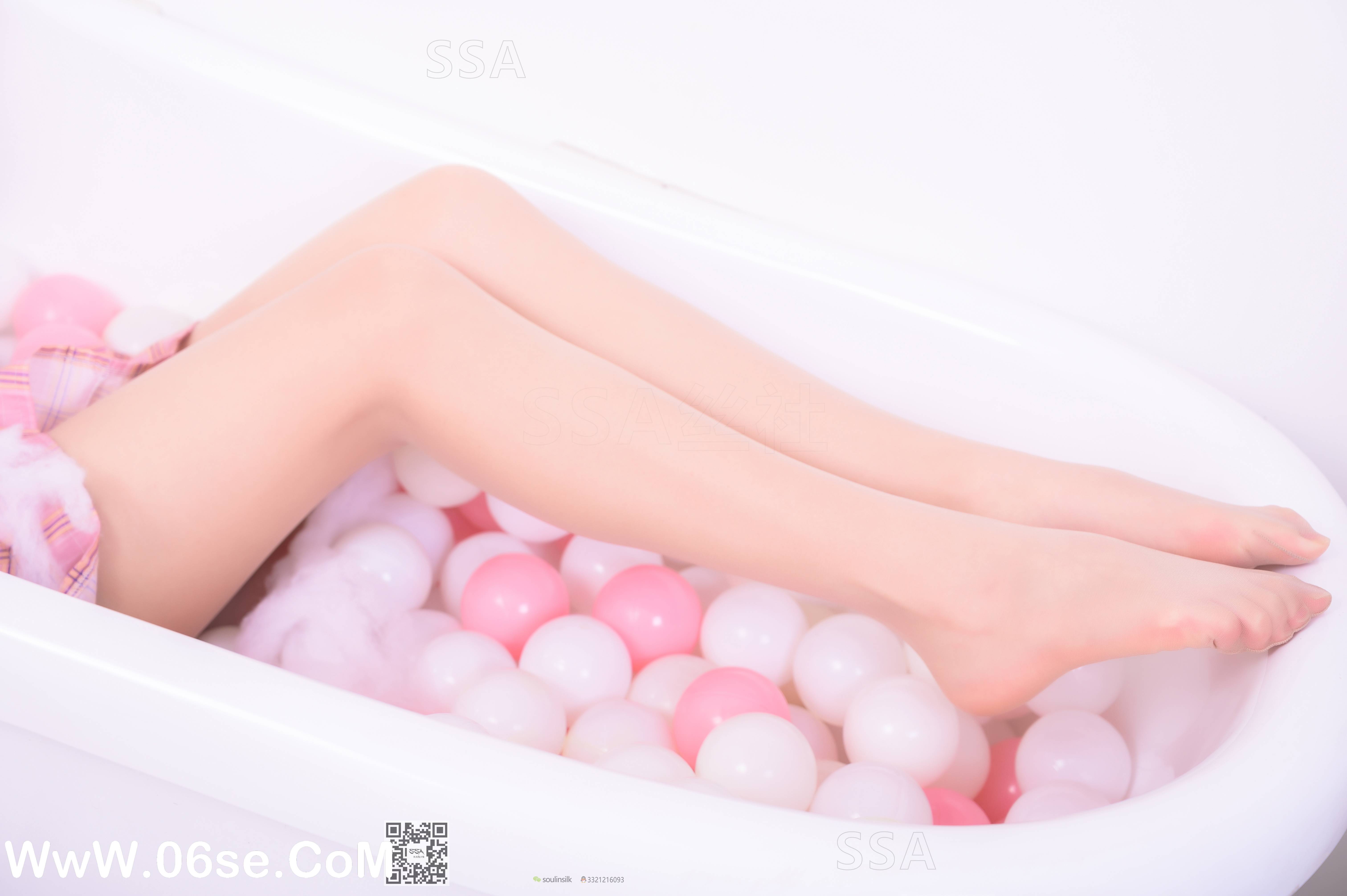 图片[53]-[SSA丝社] NO.177 小九妹妹 粉色百褶裙穿搭示范[119P0.97G]-六色网