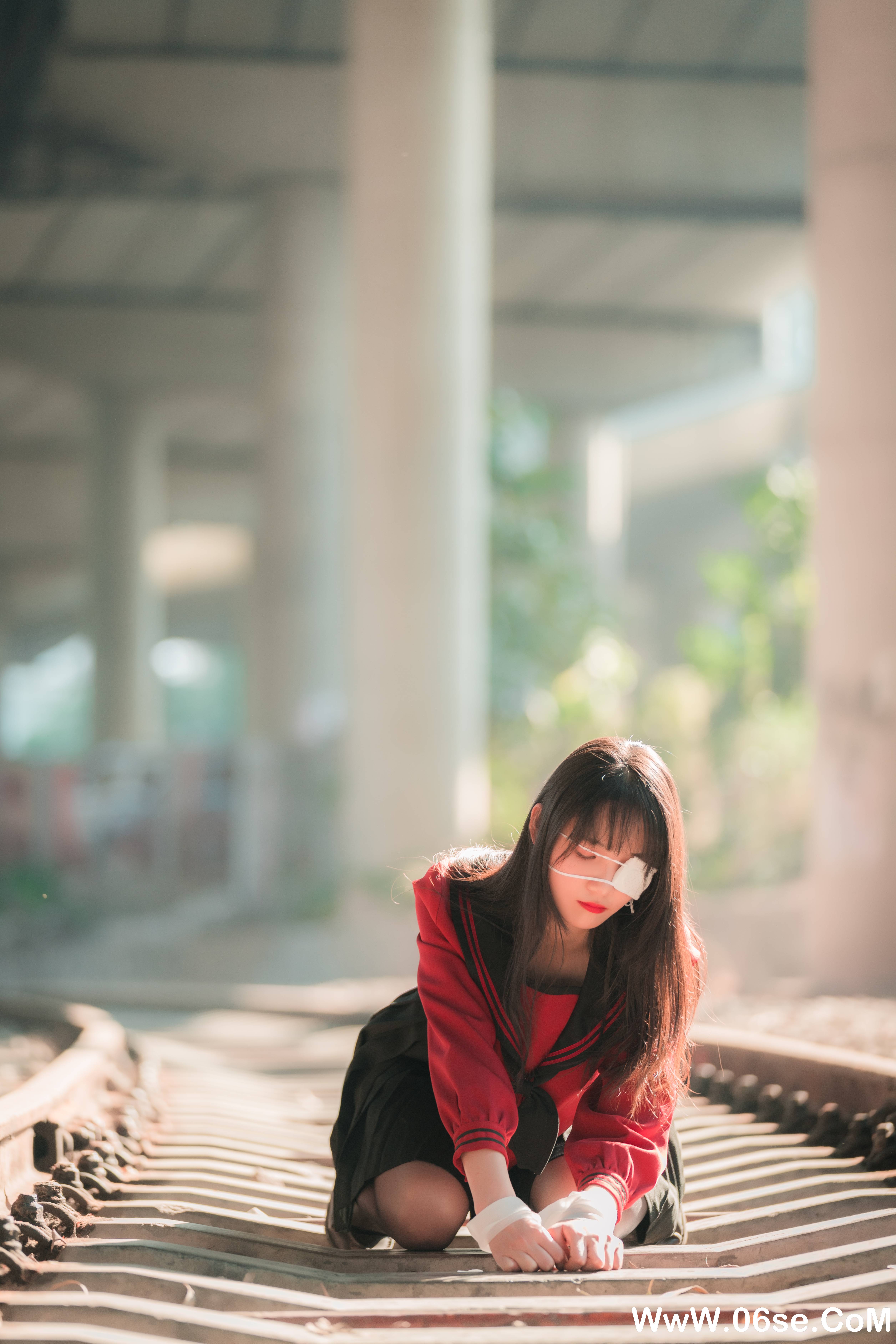 图片[45]-西瓜少女 NO.013 – 铁轨成片[47P721M]-六色网