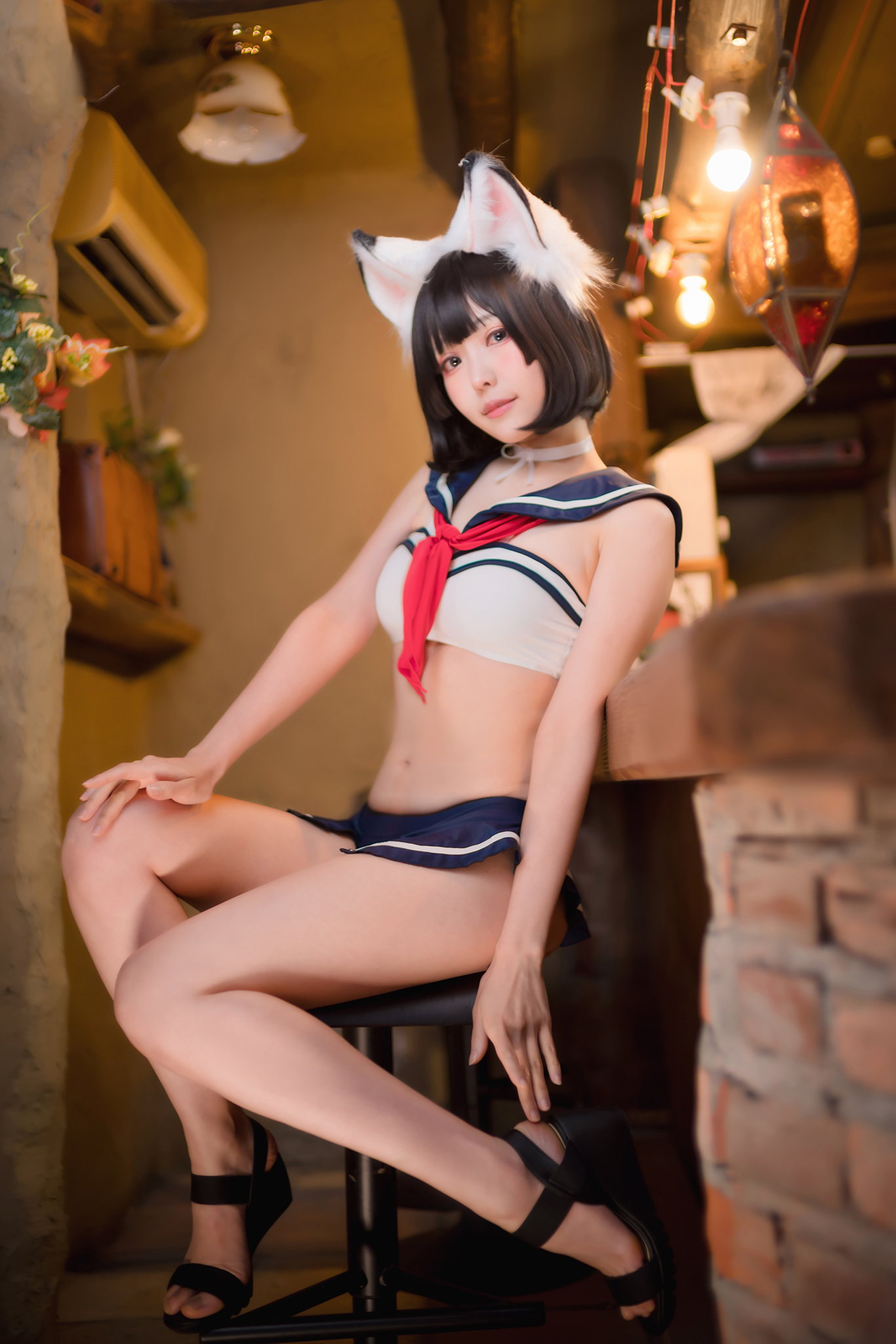 图片[21]-Ely_eee(ElyEE子) NO.041 — 獸耳居酒屋 [31P59M]-六色网
