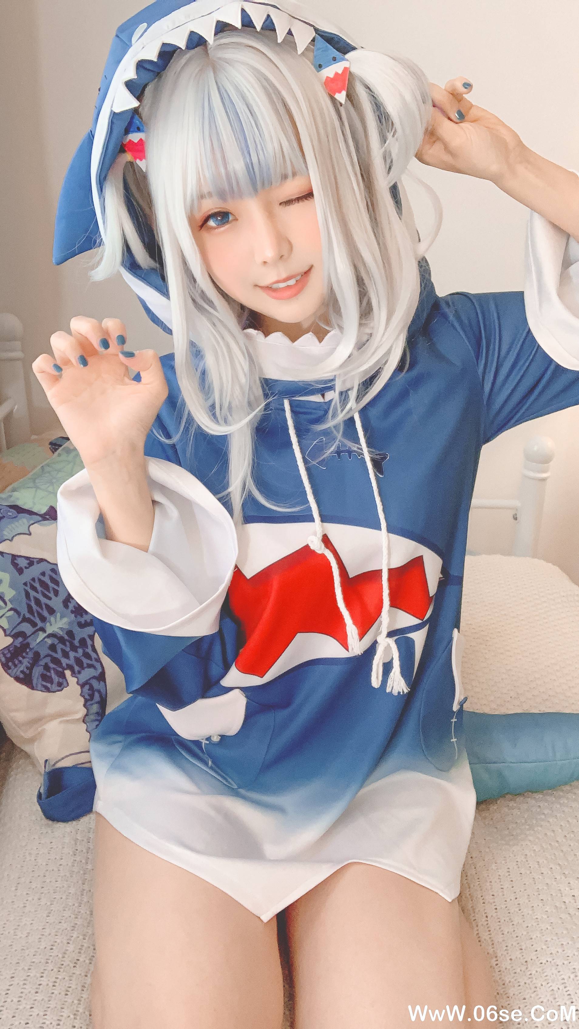 图片[15]-Ely_eee(ElyEE子) NO.009 — 噶呜·古拉(小鲨鲨) [44P149M]-六色网