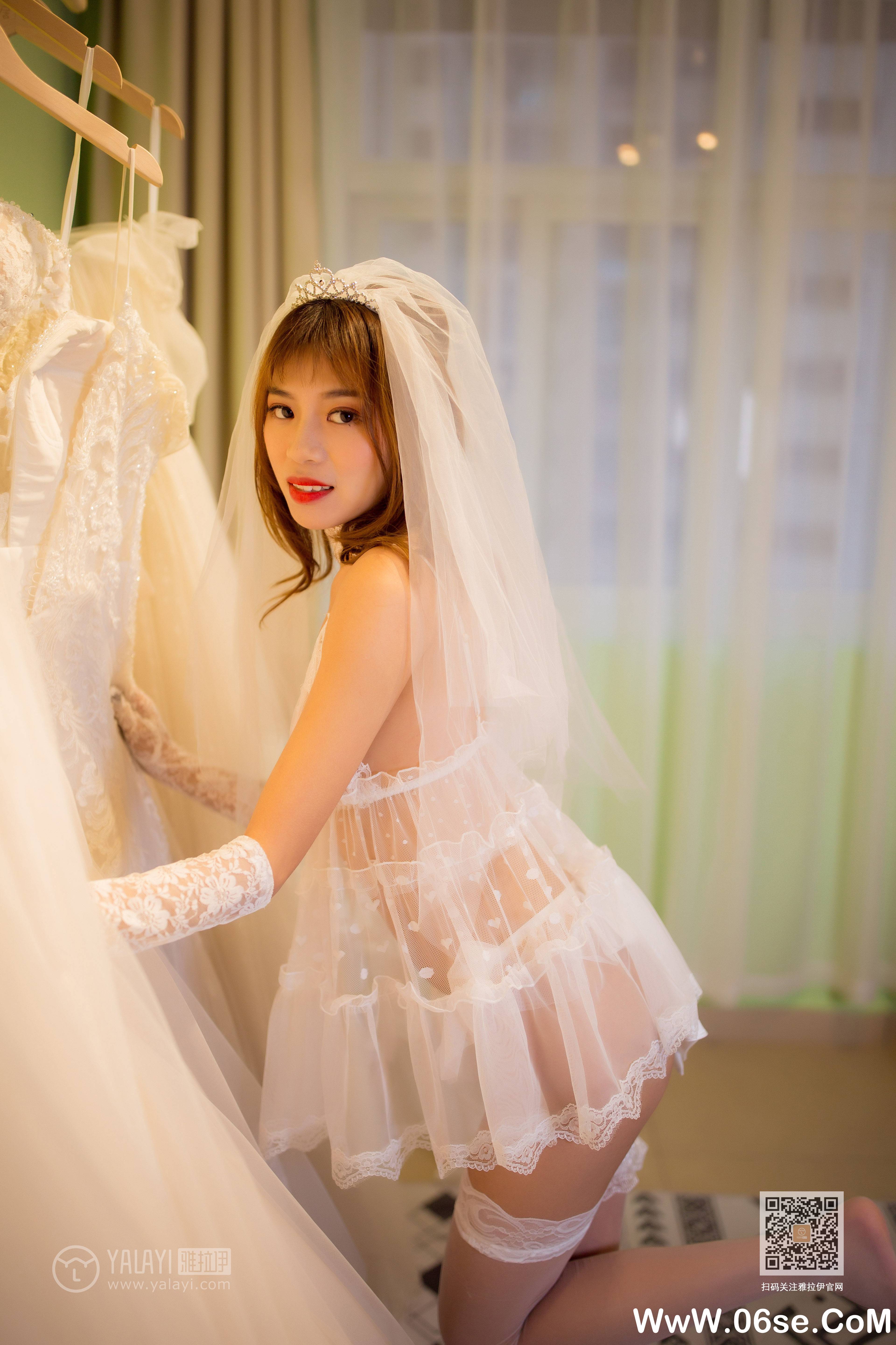 图片[32]-[YALAYI雅拉伊] 2020.01.18 NO.524 丽雅《情趣婚纱》[54P+1P322M]-六色网