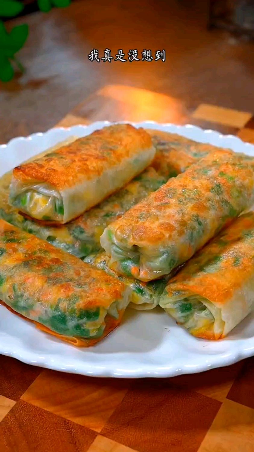 不用和面也能做的水煎饺