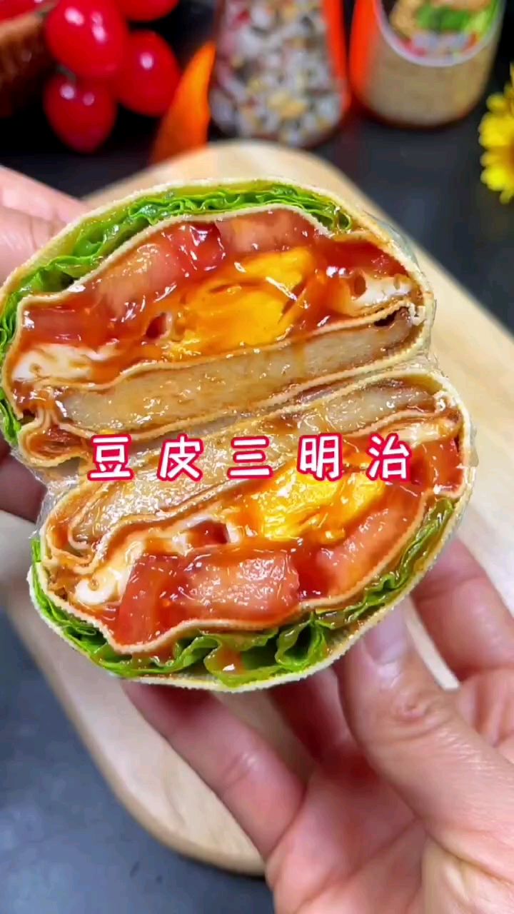 有手就会做的懒人 轻食餐 ～蔬菜三明治,营养又管饱