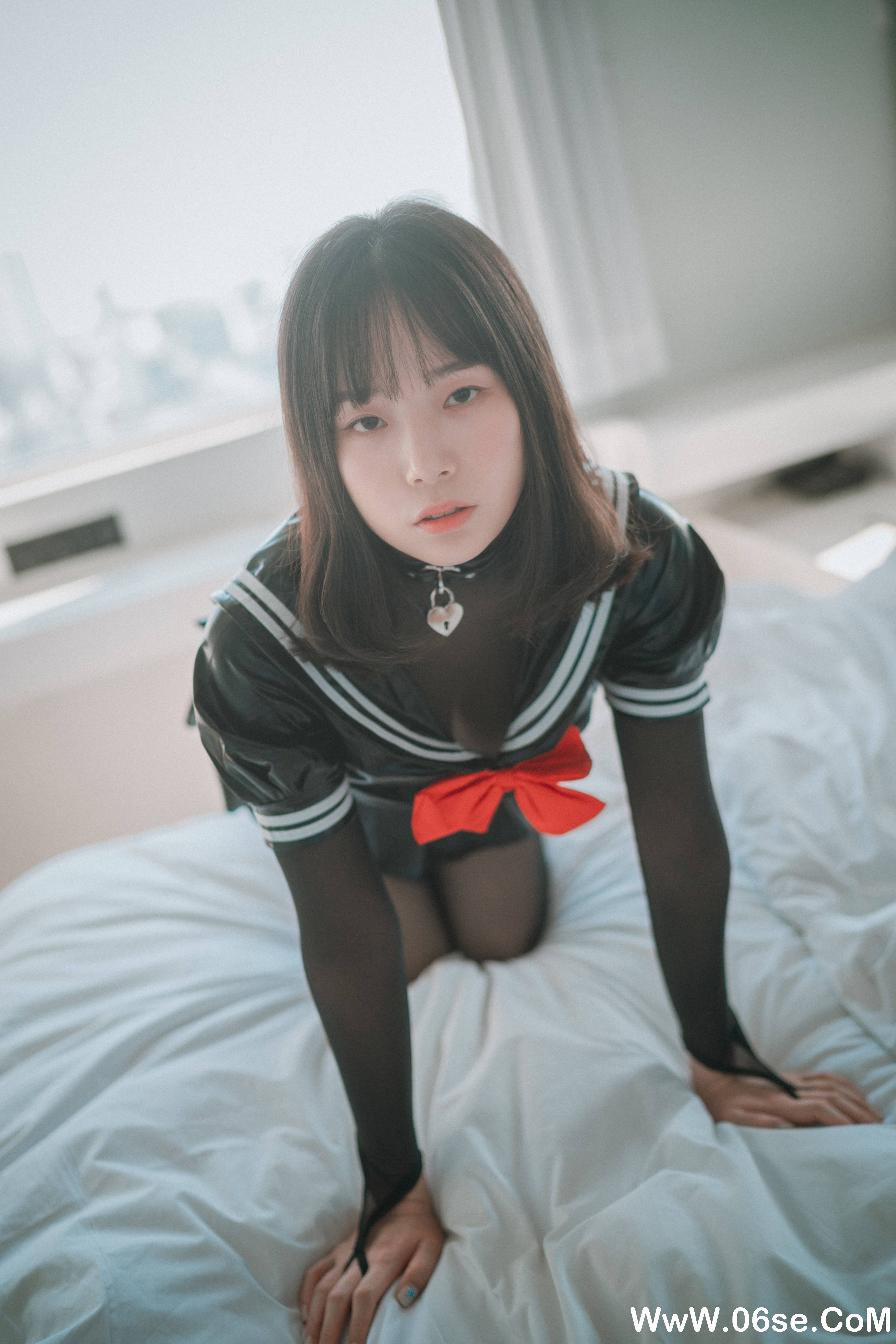 图片[74]-DJAWA – NO.106 Leather Black Schoolgirl [102P935M]-六色网