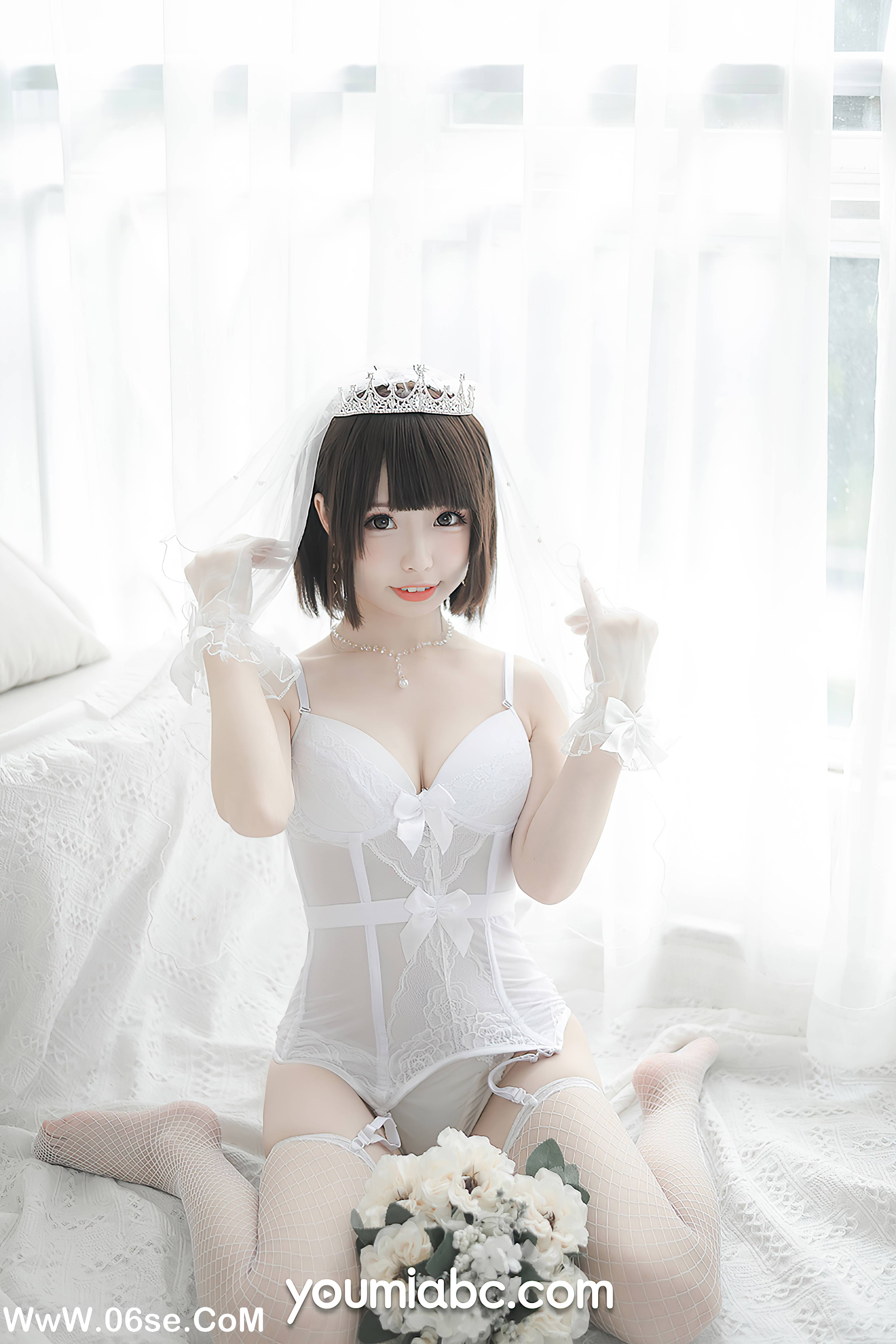 图片[29]-[YouMi尤蜜] 2020.11.10 白皙花嫁 甜椒妙妙mio[41+1P651M]-六色网