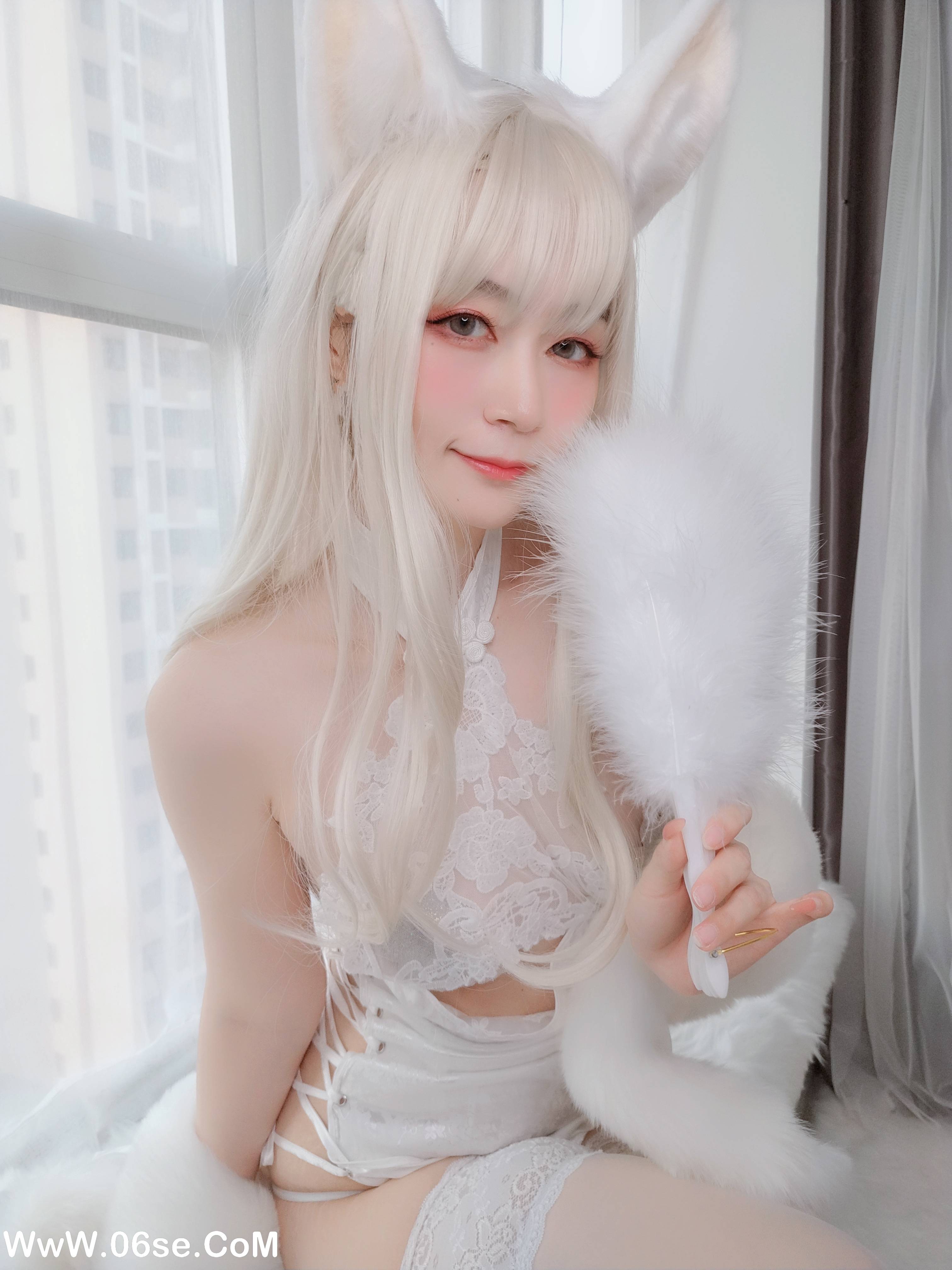 图片[72]-Coser小姐姐白银 NO.054 – 白兔[101P+6V683M]-六色网