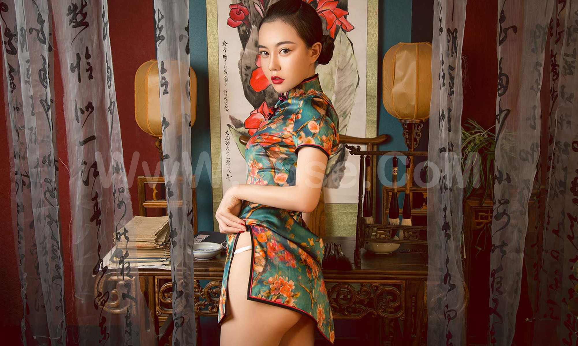 图片[32]-[Ugirls爱尤物] No.1577 Meng Shi Duo (孟十朵) & Liu Bang Ni (刘邦妮)-六色网