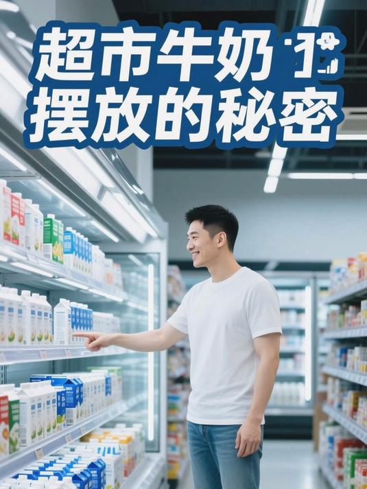 为什么超市牛奶通常摆在货架最里侧?