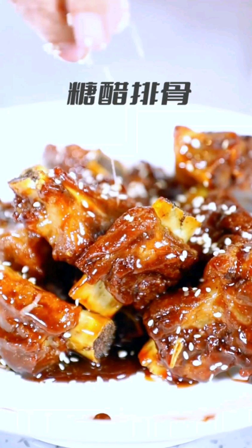 大师的菜:糖醋排骨 糖醋味浓 酥香十足