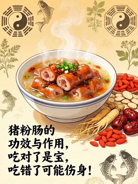猪粉肠的功效与作用,吃对了是宝,吃错了可能伤身!