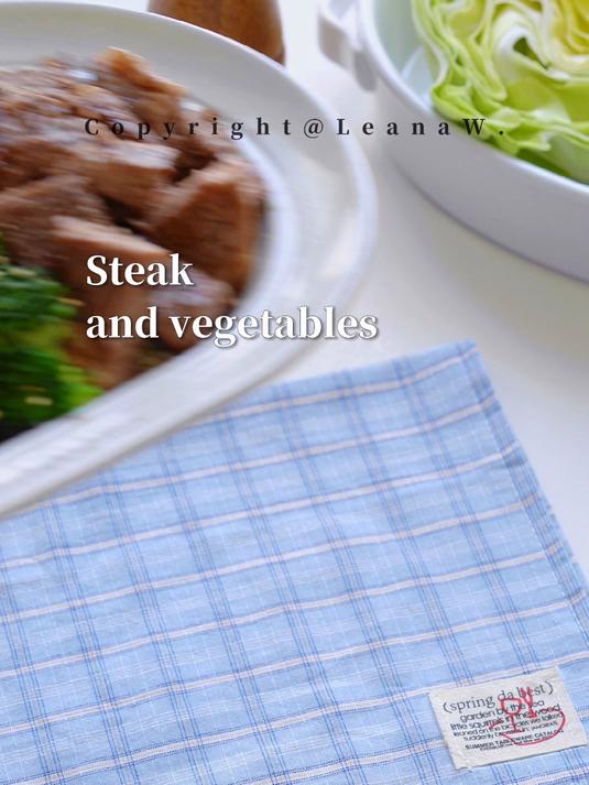 牛排蔬菜沙拉拼盘吃不腻的轻食菜谱