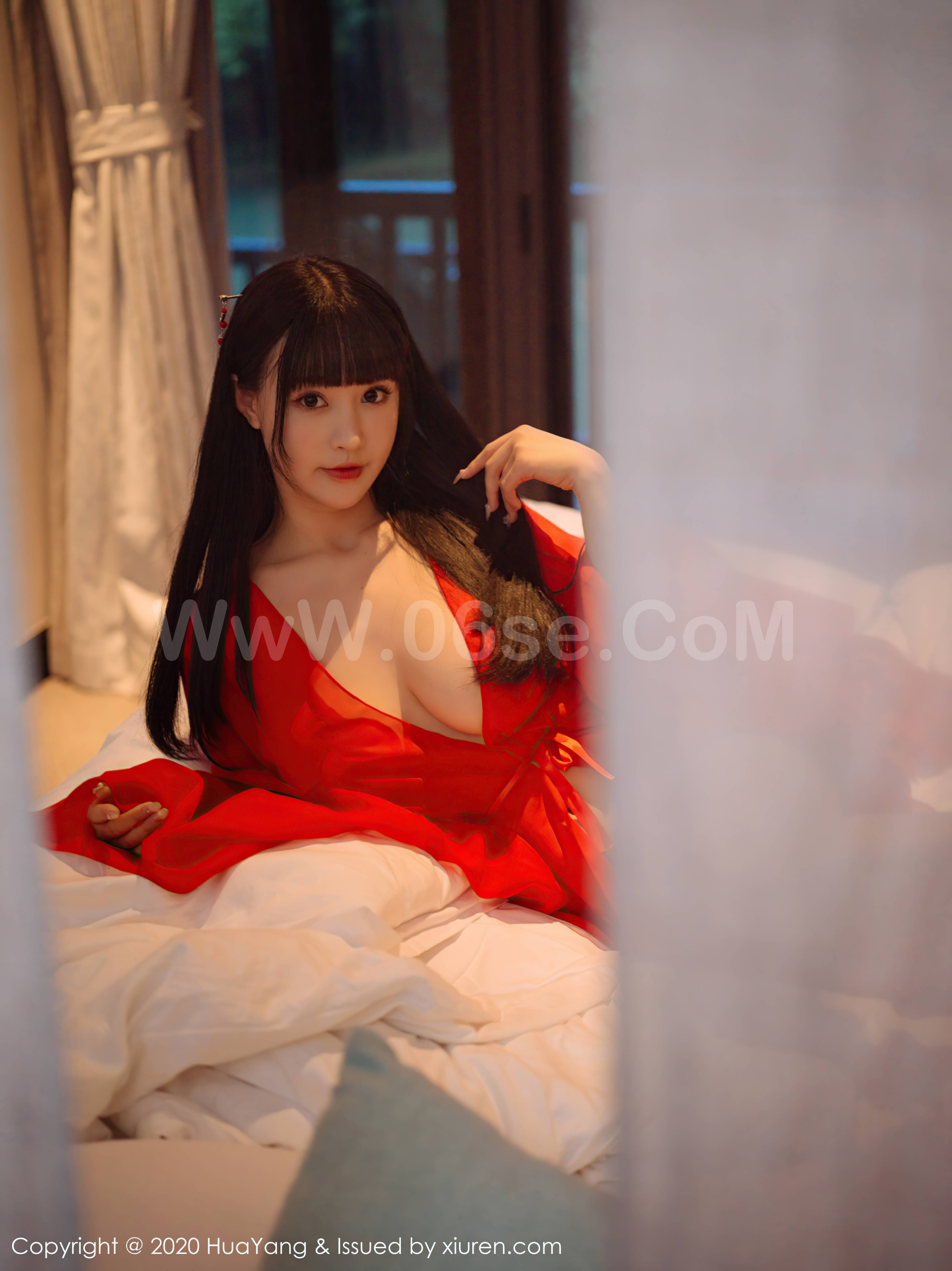 图片[62]-HuaYang Vol.310 Zhu Ke Er (朱可儿Flower)-六色网