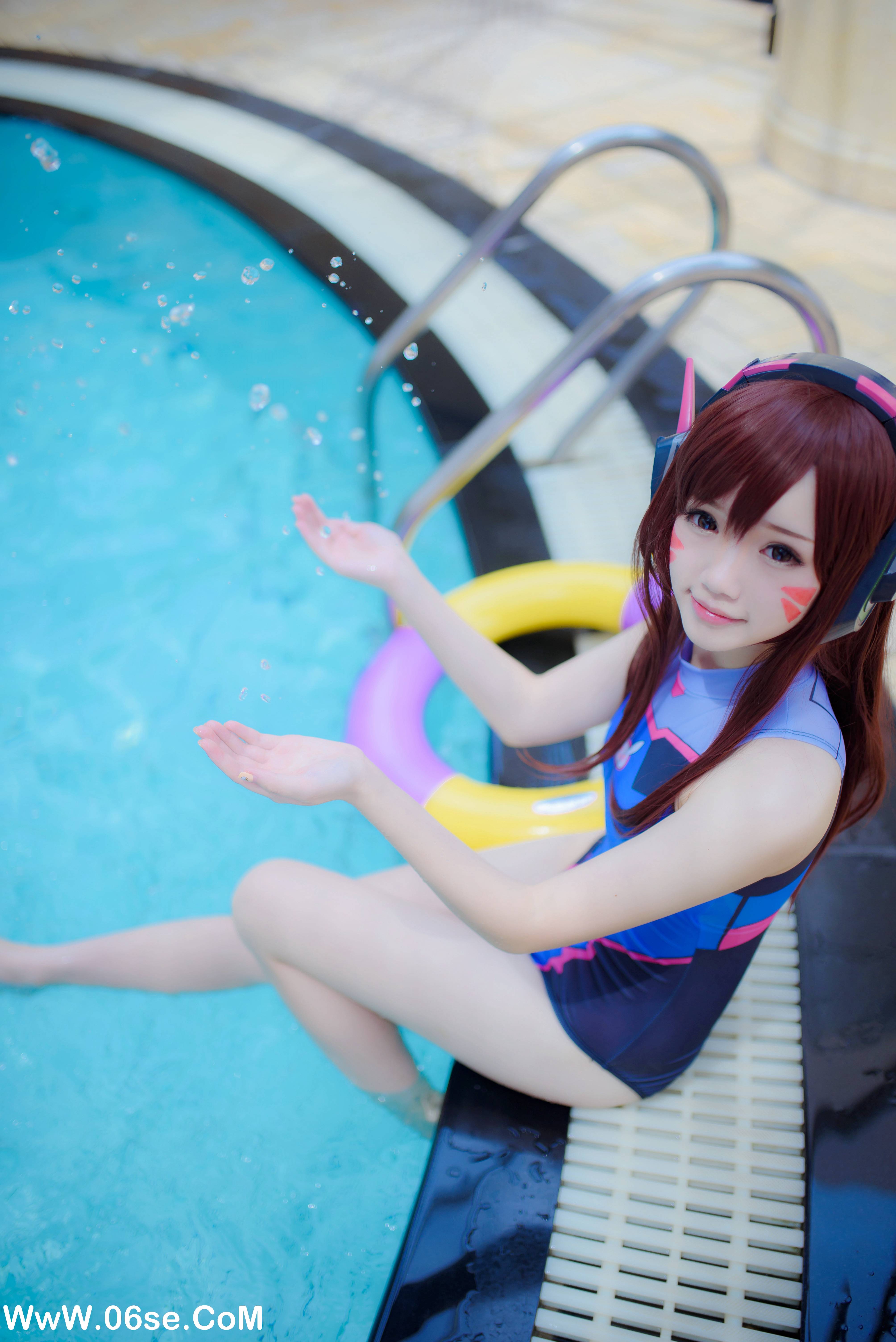 图片[29]-雪晴 – NO.008 Overwatch-D.Va水着写真 [31P269M]-六色网