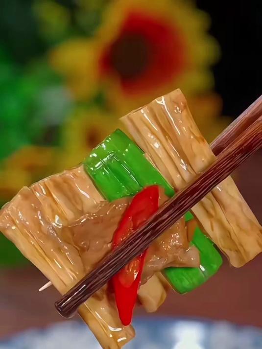 黄豆腐竹皮东北豆制品凉拌菜头层豆皮