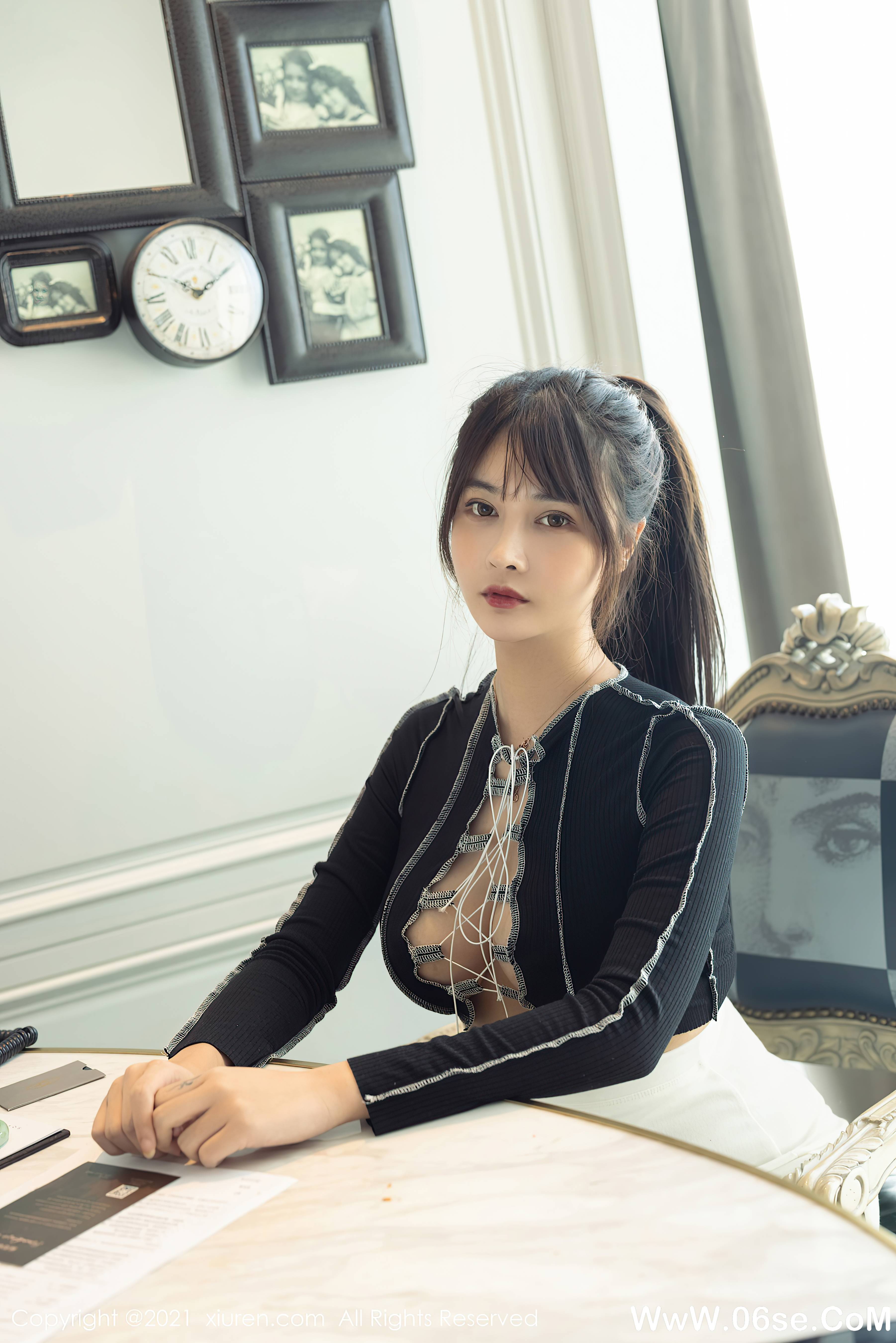图片[3]-[XIUREN秀人网] 2021.08.04 NO.3754 萌奈子[50+1P448M]-六色网